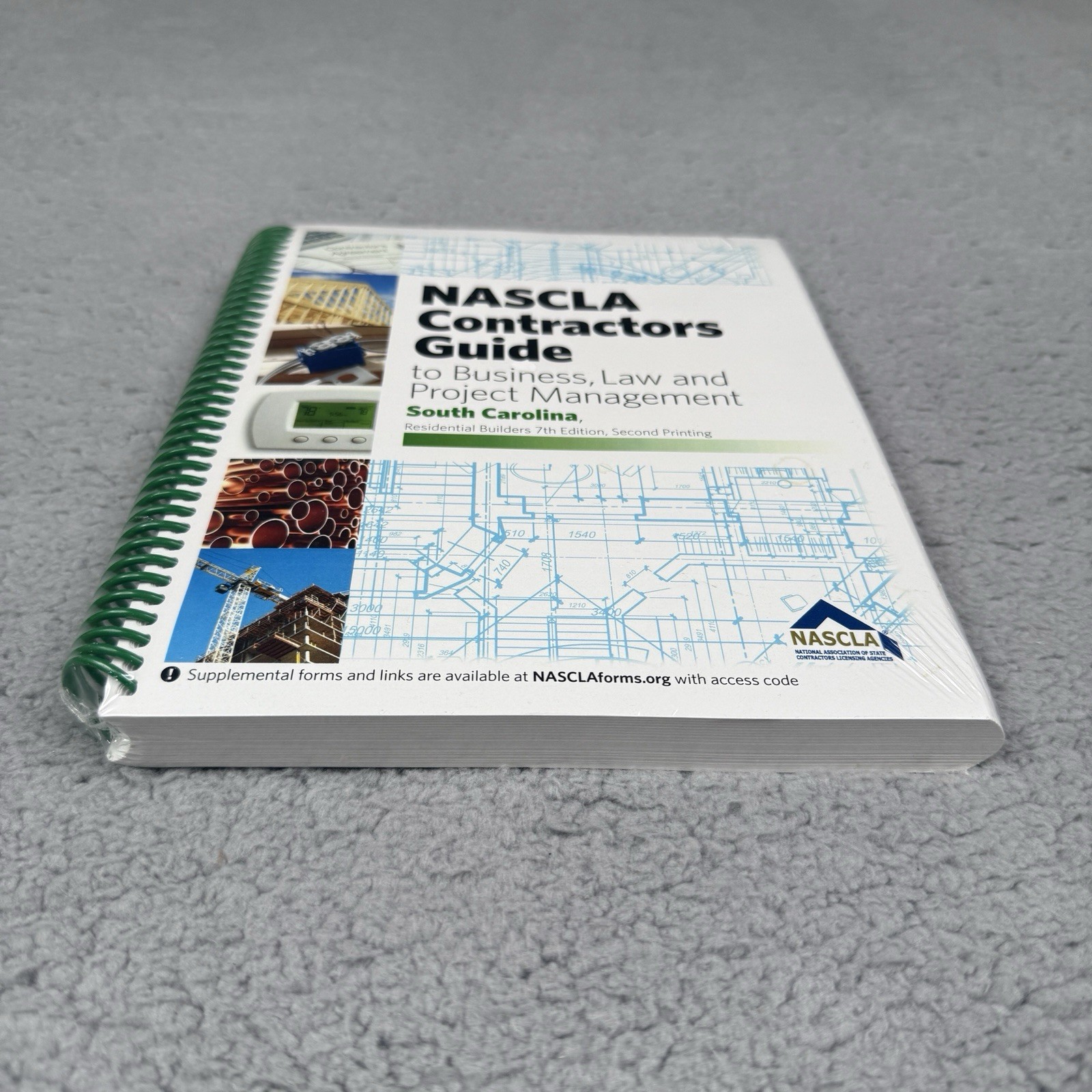NASCLA Contractors Guide South Carolina 7th Edition New Sealed Residential Build
