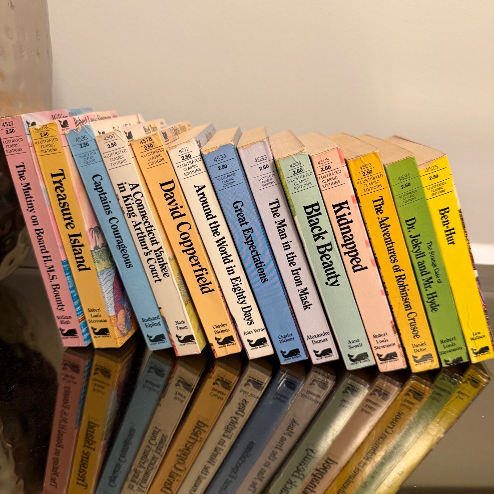 Moby Books Illustrated Classic Editions Mini Paperback Pocket Books (LOT OF 13)
