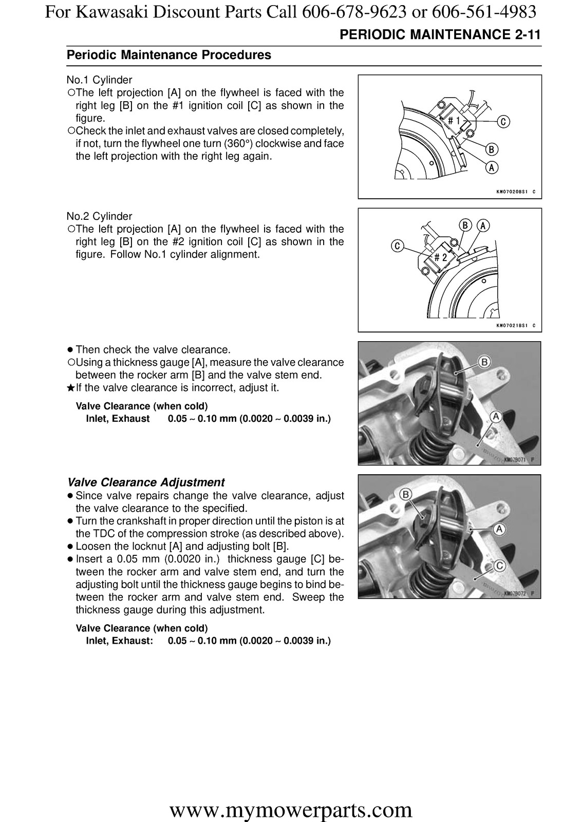 KAWASAKI FX730V FR730V FS730V More V-Twin Engine Service Manual – WIRE BOUND