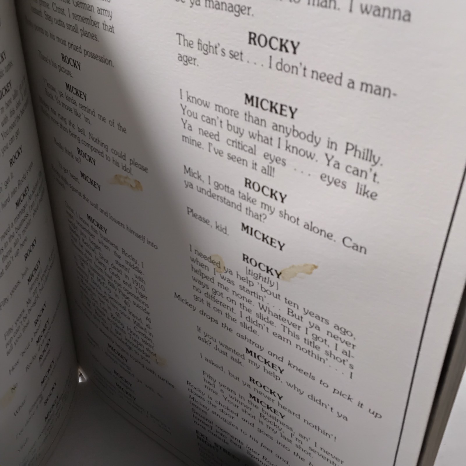 The Official Rocky Scrapbook by Sylvester Stallone 1977 Movie Softcover book