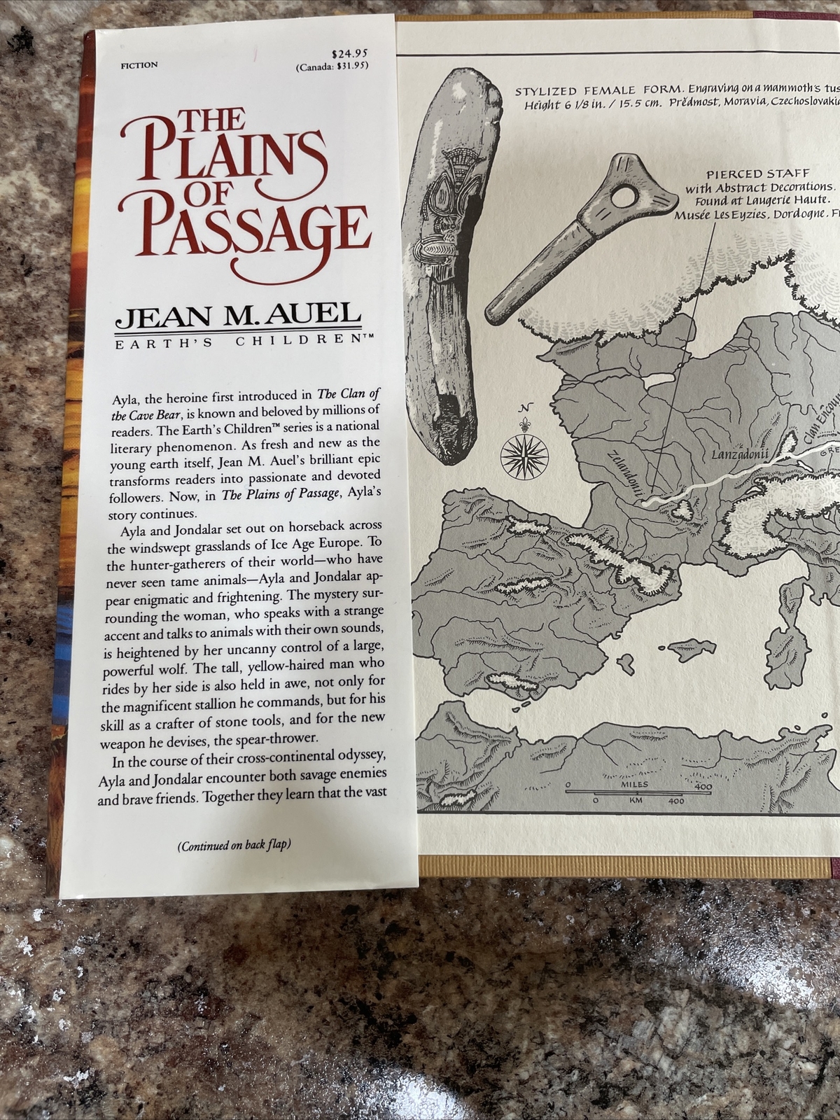 Earth’s Children Ser.: The Plains of Passage by Jean M. Auel (1990, Hardcover)