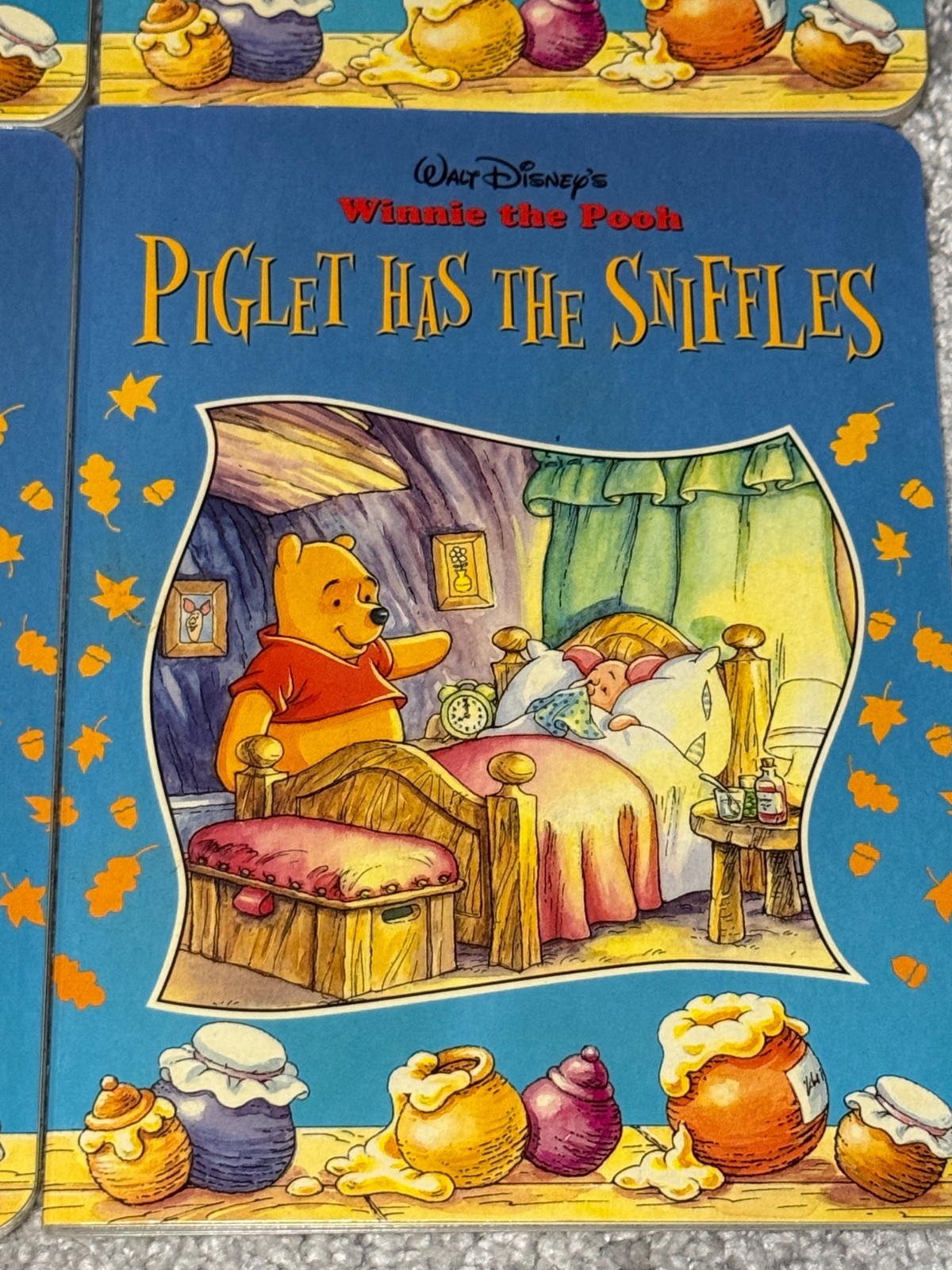 1998 Winnie the Pooh Storytime Fun 4 Board Book Box Set Hardcover