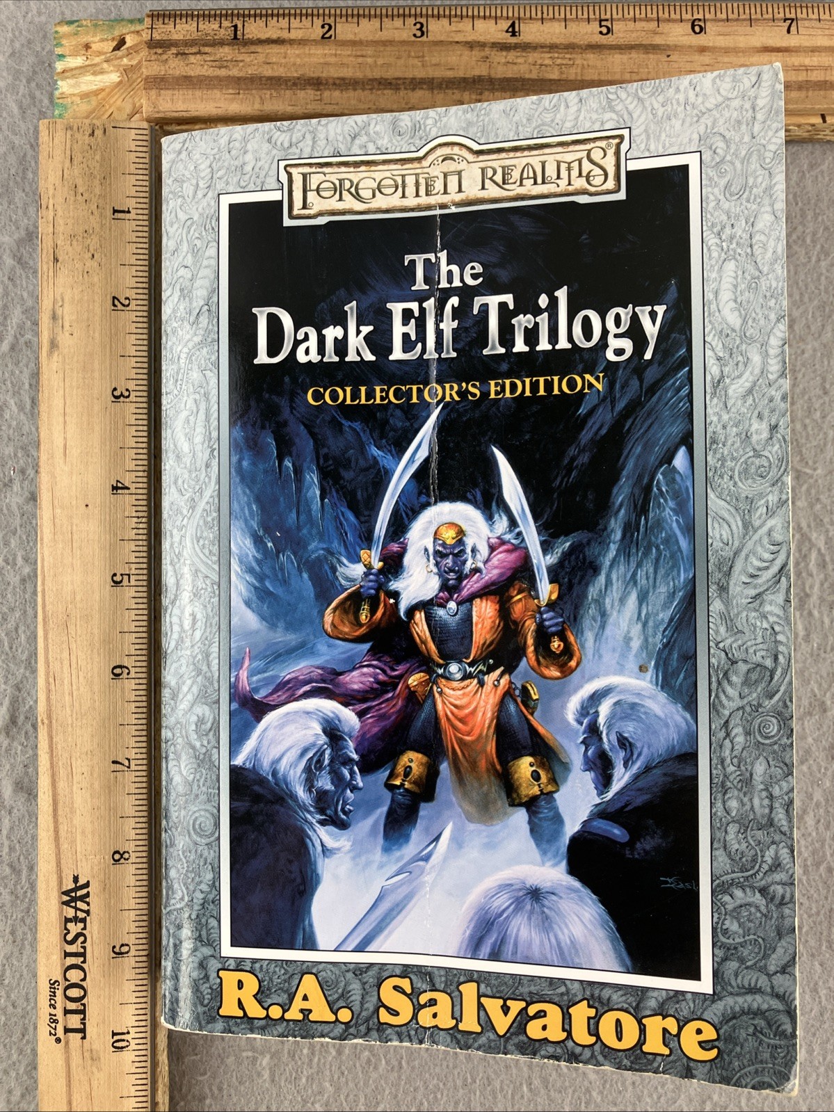 The Dark Elf Trilogy Collector’s Edition by RA Salvatore (2000) Forgotten Realm