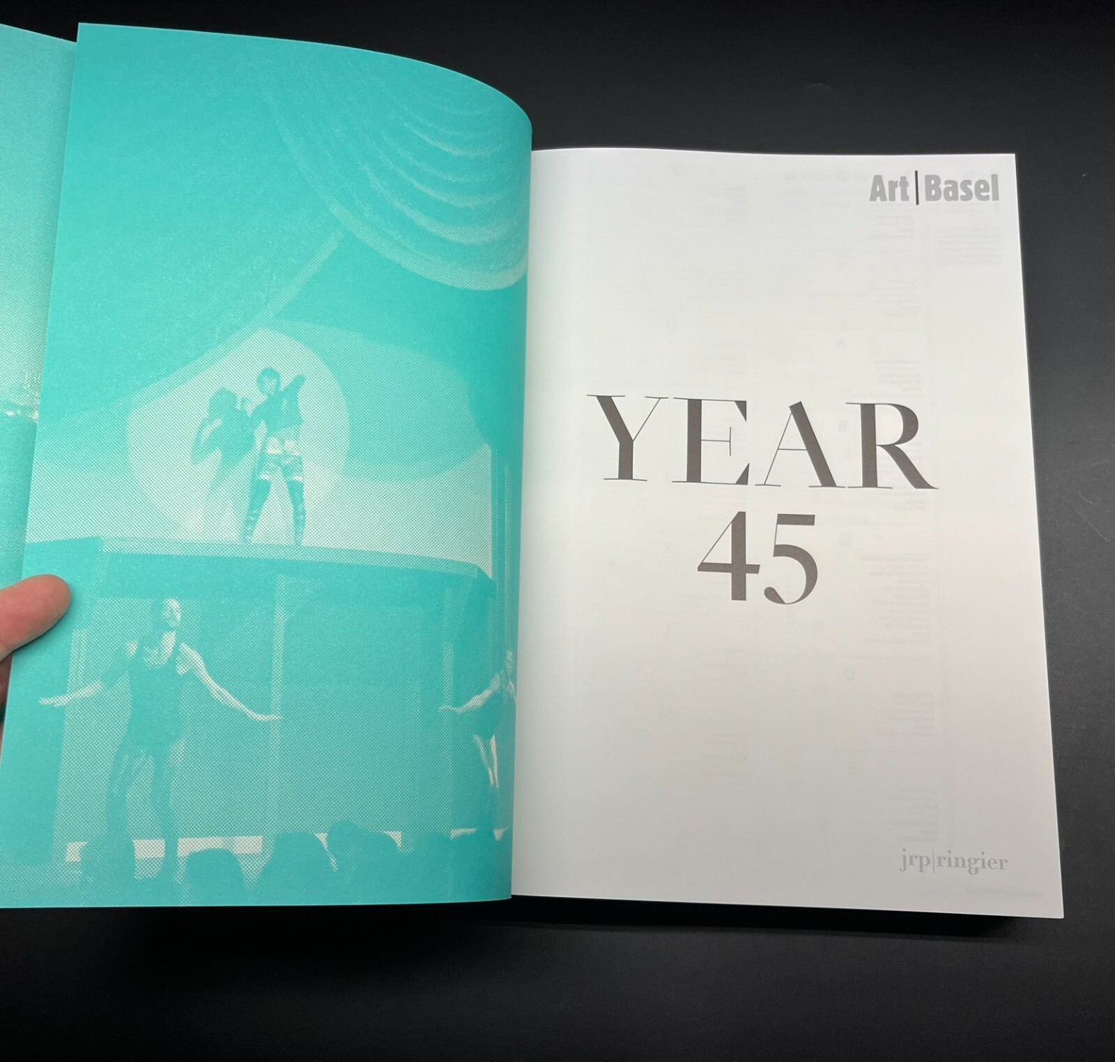 Art Basel Year 45 (2014) Switzerland Miami Beach Hong Kong JRP|Ringier Hardcover