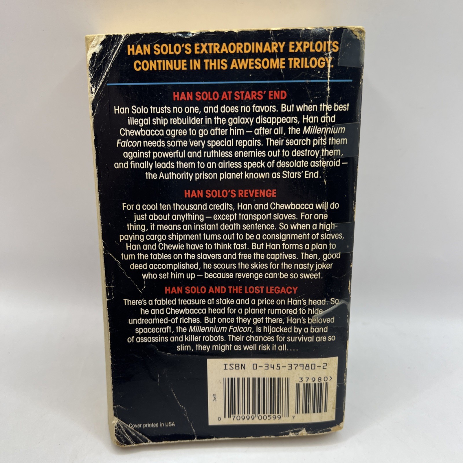 10 Star Wars Paperback Book Lot Various Titles, Legends, vintage
