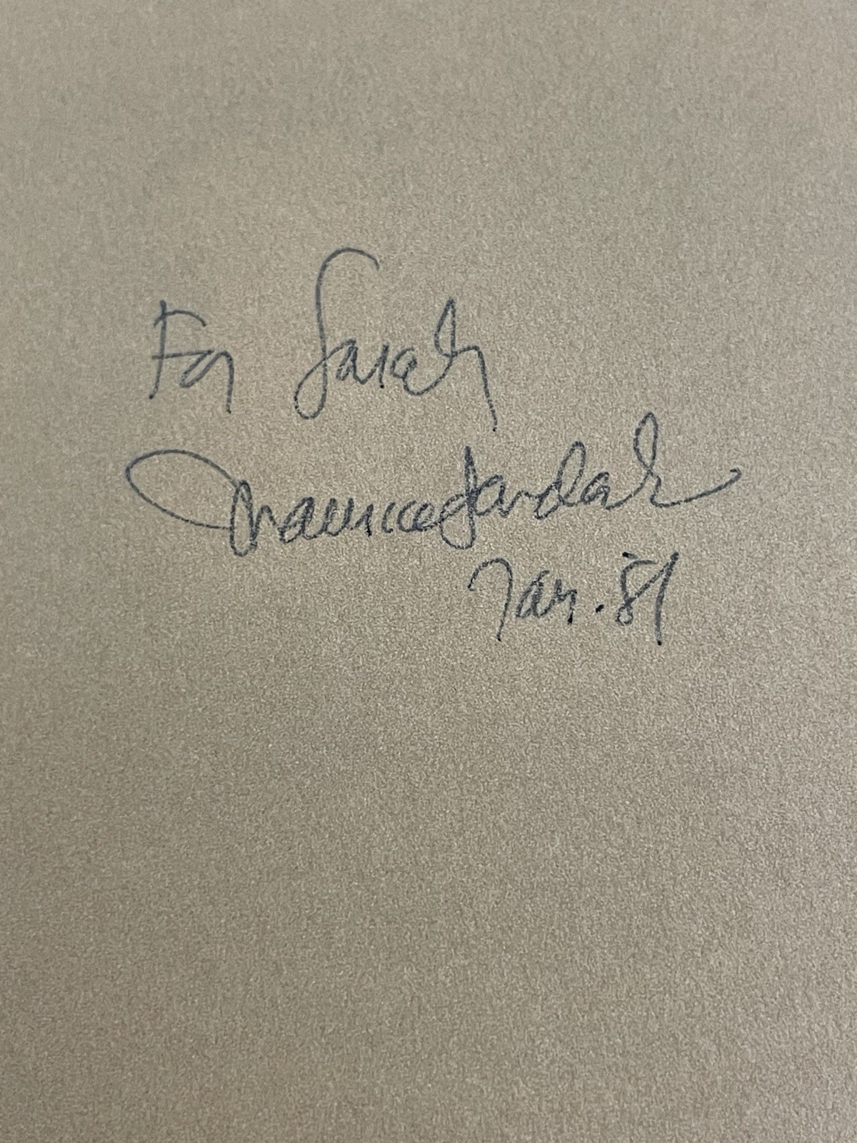 SIGNED In the Night Kitchen by Maurice Sendak Hardcover Dated January 1981