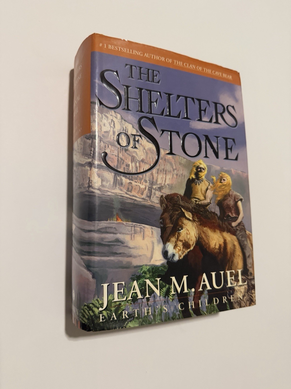 Jean M. Auel The Shelters of Stone First Edition Hardcover Earth’s Children Ser…