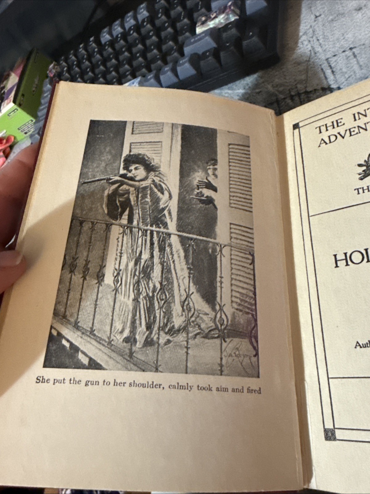 The Hollow Needle: Maurice Leblanc. Caldwell. International Adventure Lib. 1910