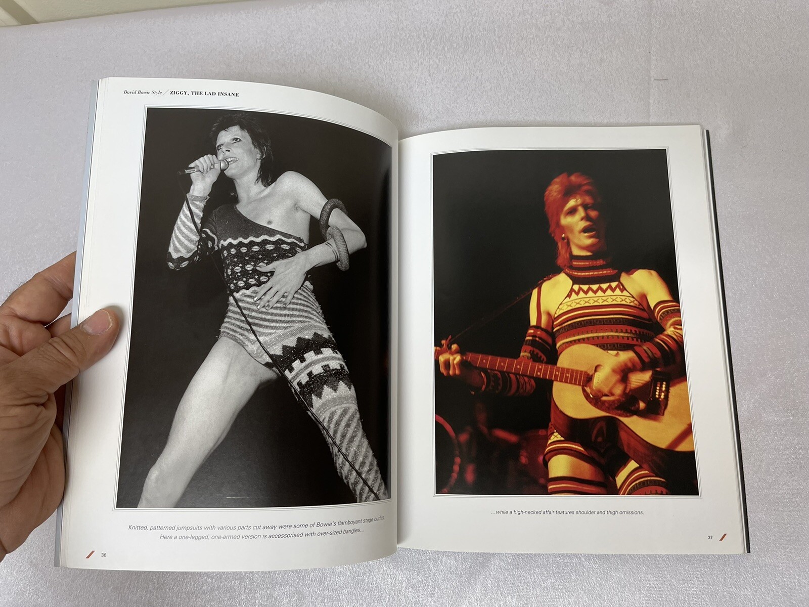 David Bowie Style By : Danny Lewis LARGE 8.7″ x 10.5″ 2012 First Edition