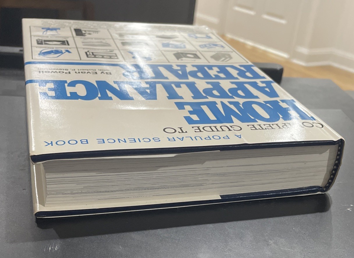 VINTAGE 1974 POPULAR SCIENCE COMPLETE GUIDE TO HOME APPLIANCE REPAIR EVAN POWELL