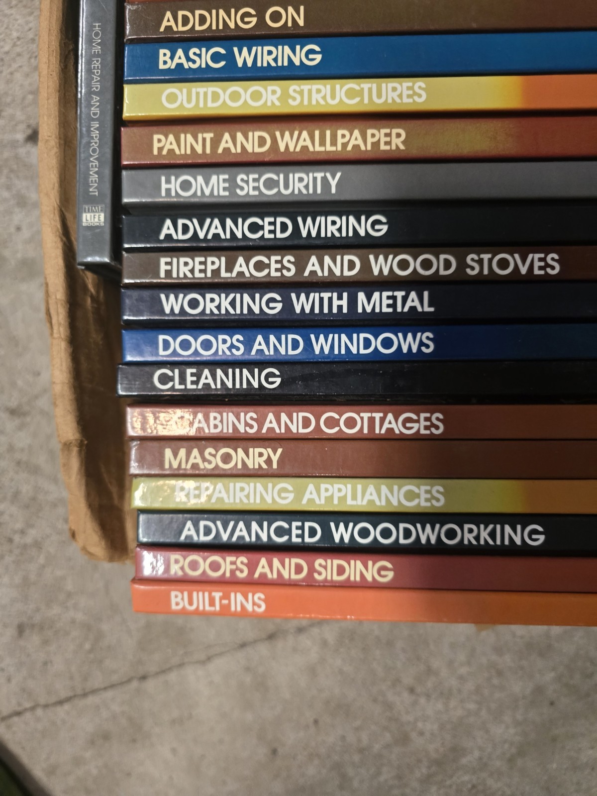 Time-life Home Repair & Improvement Set Complete 36-volume Set 80s Vintage Books