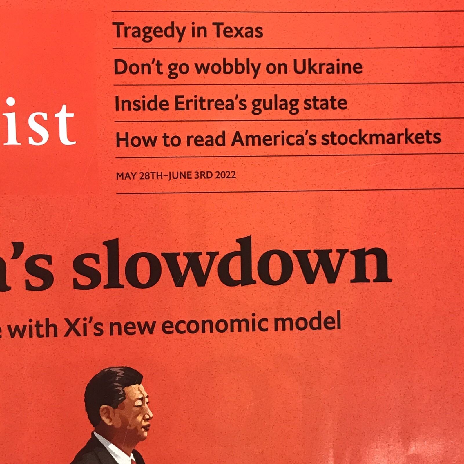 The Economist Magazine – China’s Slowdown (May 28th – June 3rd, 2022) Issue New