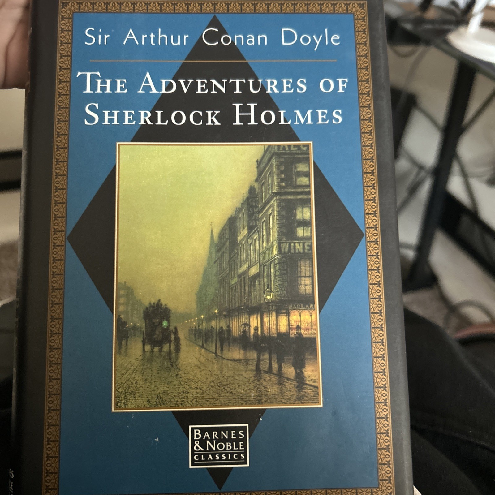 The Adventures of Sherlock Holmes by Sir Arthur Conan Doyle – B&N Classics HCDJ