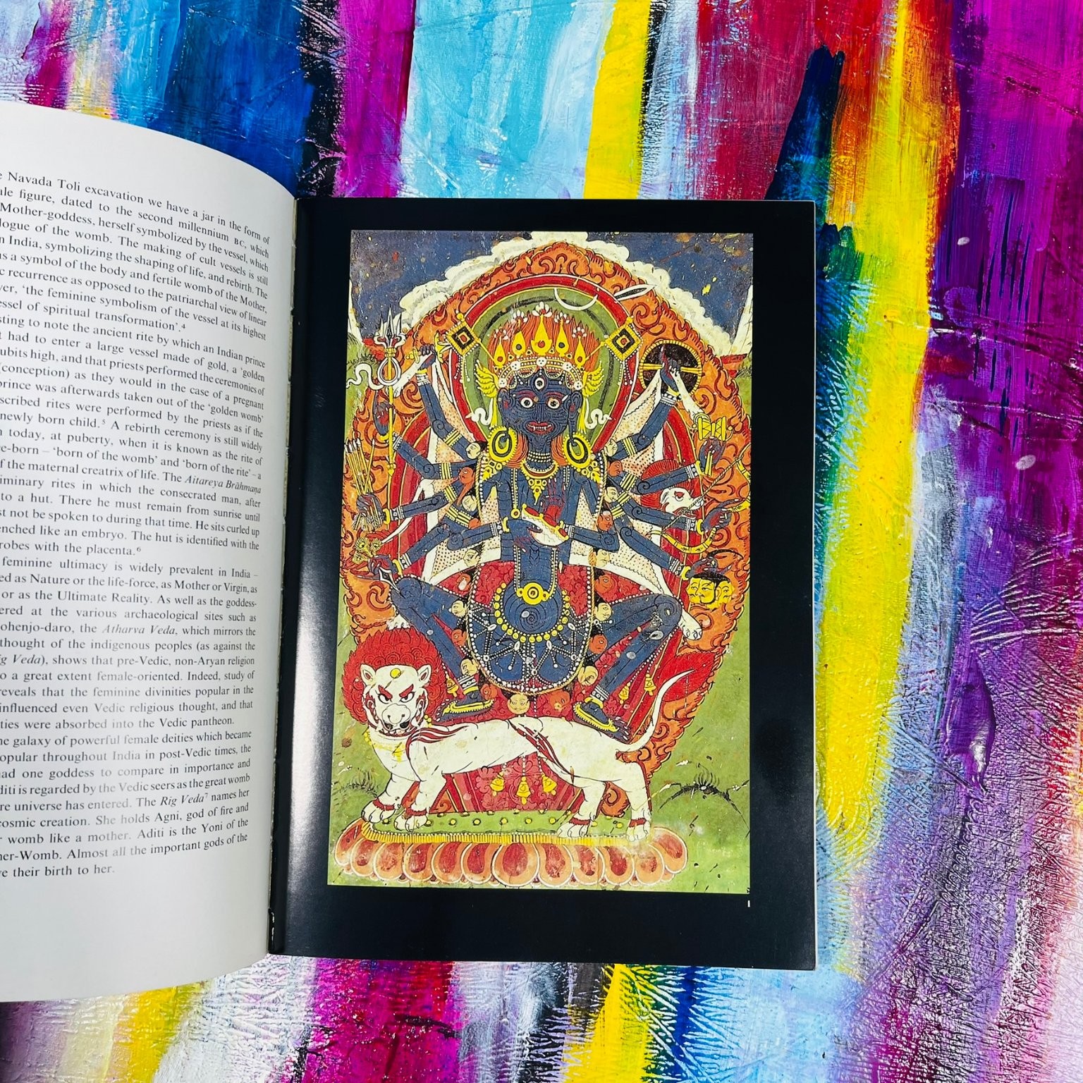 KALI The Feminine Force Ajit Mookerjee 1988 Illustrated Destiny Books Hinduism