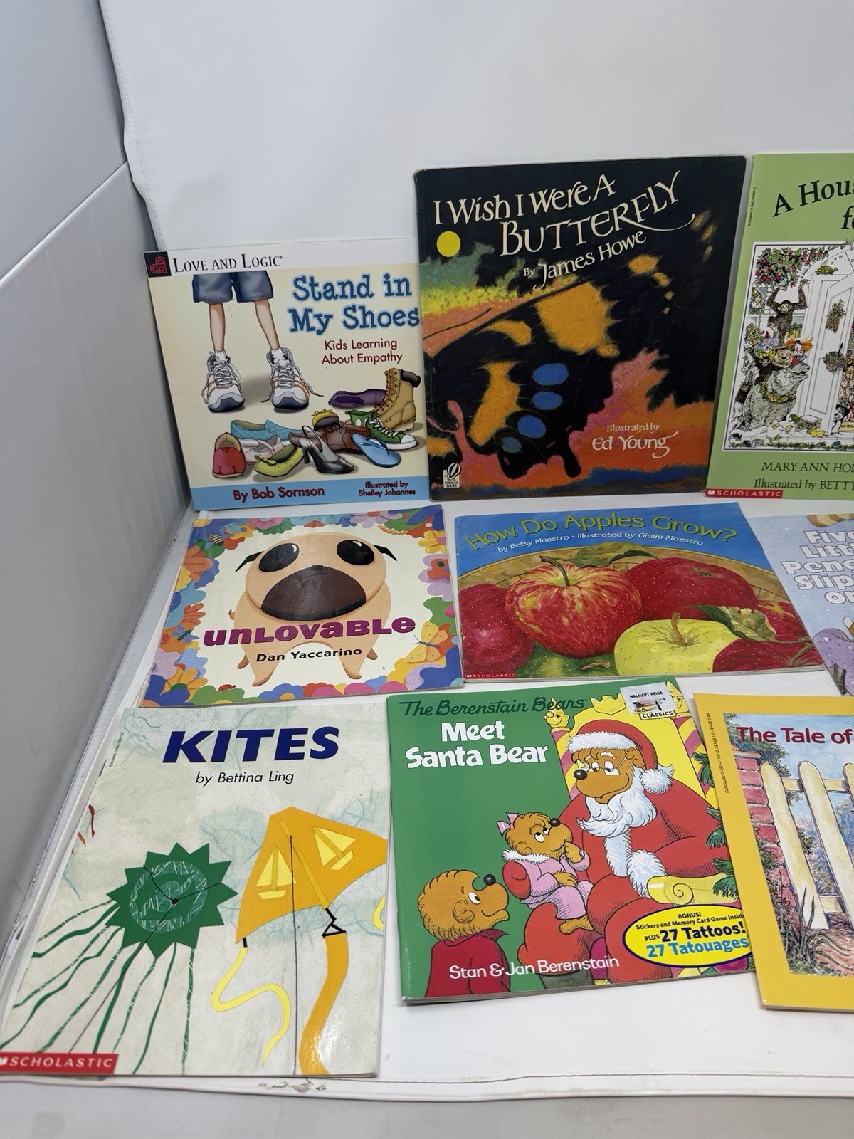 Children’s Scholastic Picture Books Kids Paperback Storybook Storytime Lot of 12