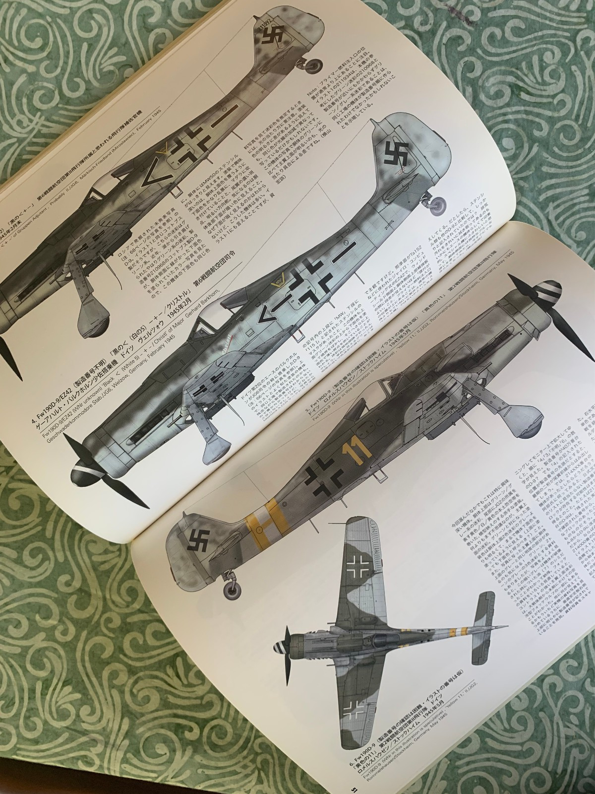 LUFTWAFFE Fw-190D DORA Modeler’s Eye Book 4 FREE USA POSTAGE