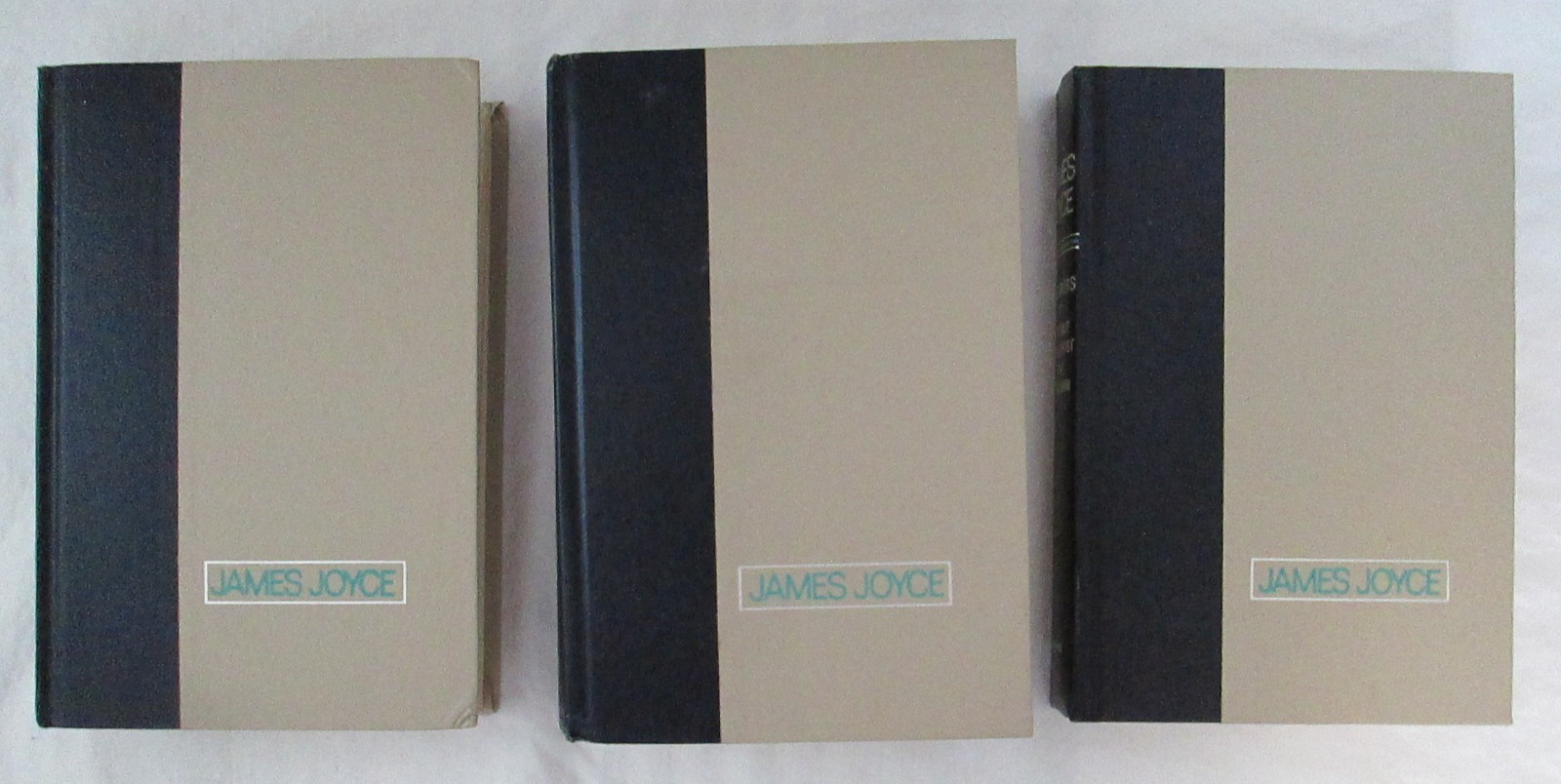 James Joyce 3 Book Set Viking Random House Ulysses Finnegan’s Wake Dubliners HC