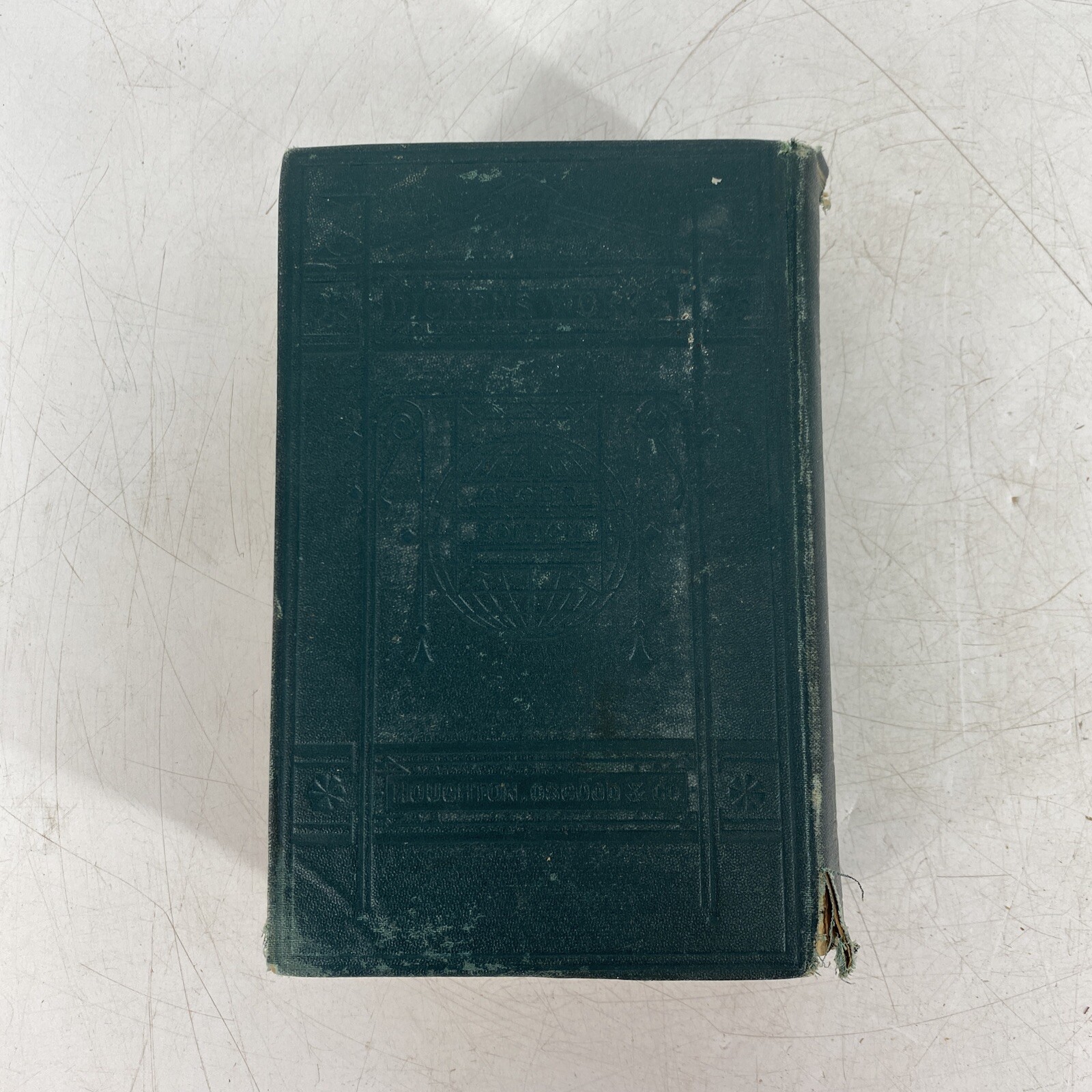 RARE Barnaby Rudge Sketches Part 2 Charles Dickens 1879 Globe Edition Hardcover