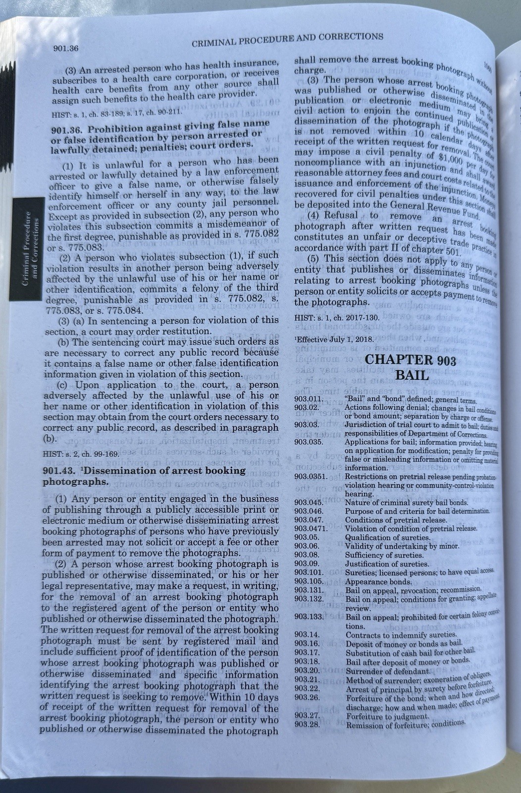 Florida Criminal Justice Sourcebook : 2017-2018 Edition Blue360 Media Statutes