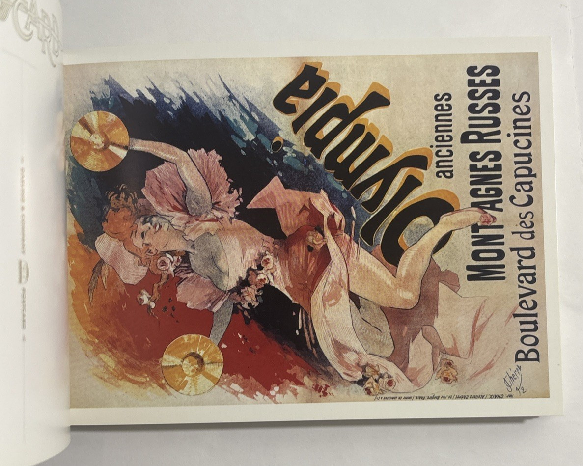 French Posters Postcard Book 20 Postcards Art Oversized Darling & Company 2007