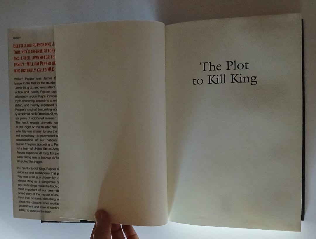 Plot to Kill King: The Truth Behind the Assassination of Martin Luther King Jr