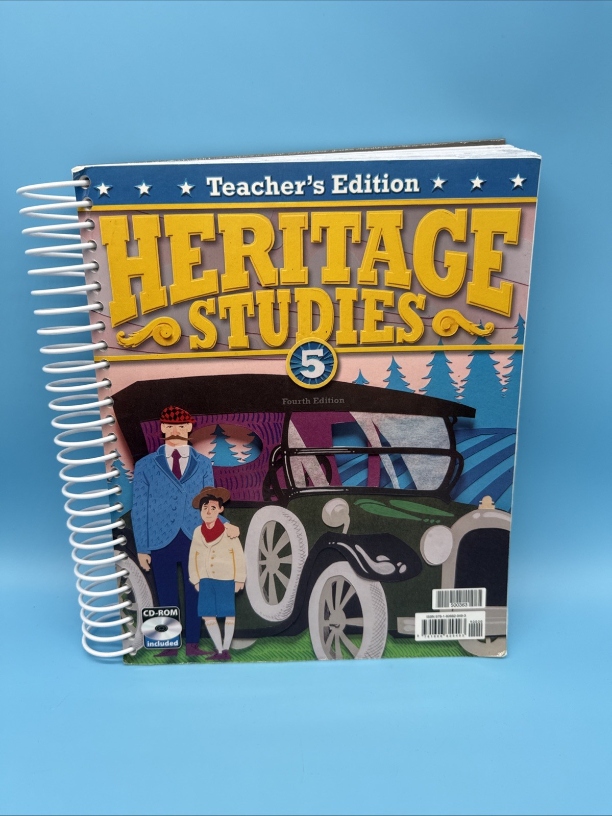 Bob Jones Heritage Studies 5 History Set- Text, Test, Activities, Key & Teacher