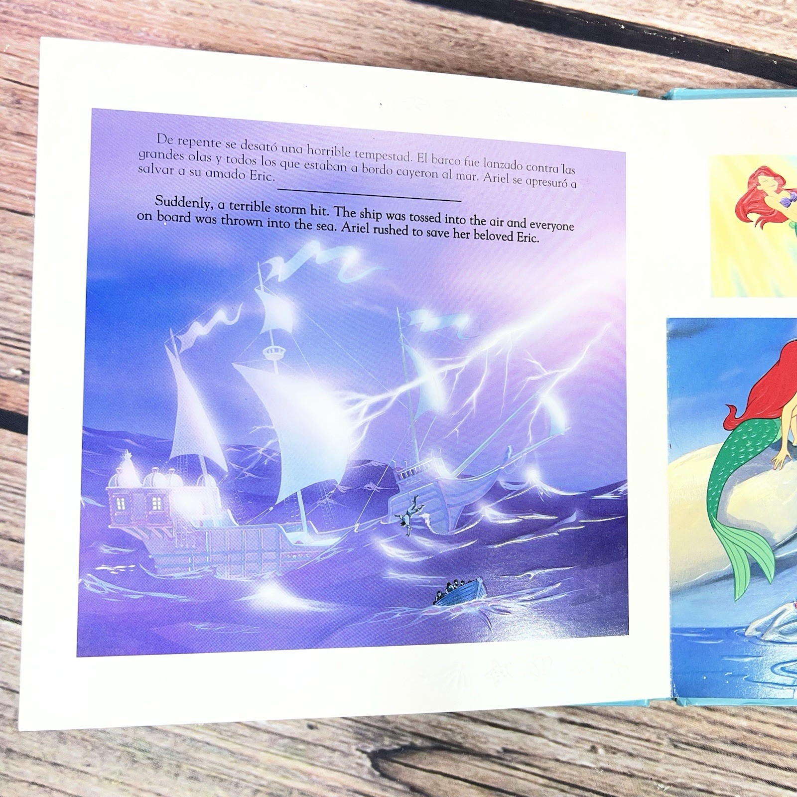 La Sirenita / The Little Mermaid (Libro de Disney en Español & English