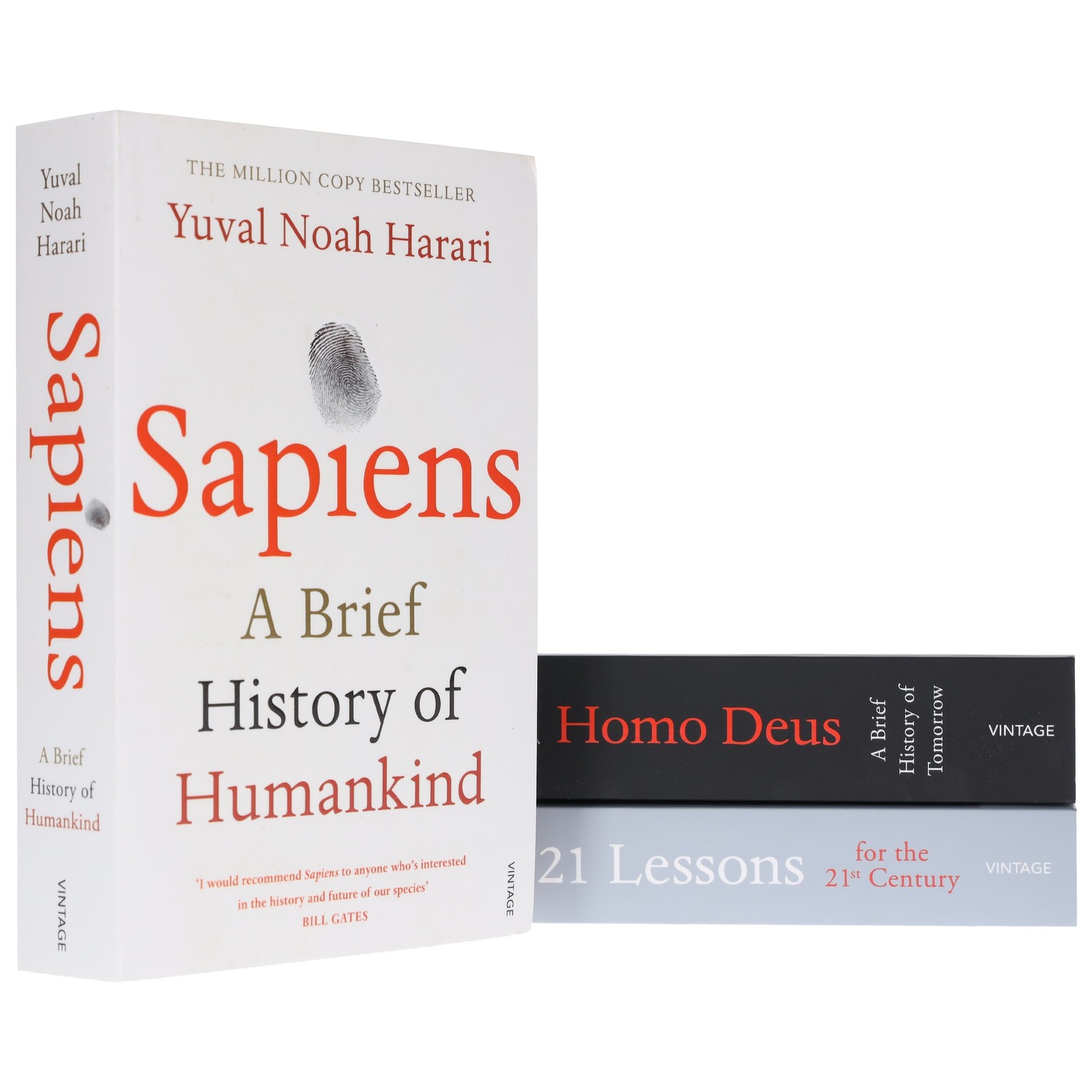 Yuval Noah Harari 3 Books Set Collection – Non-Fiction – Paperback