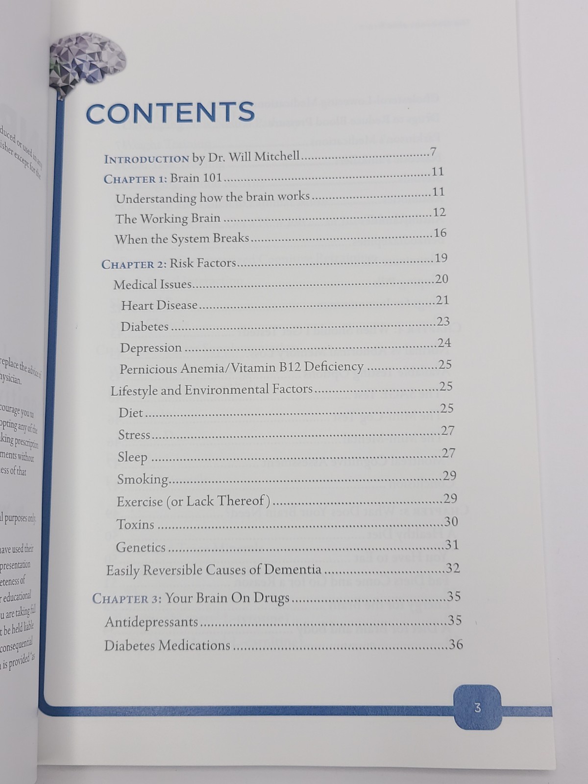 The Unbreakable Brain Will Mitchell Paperback Cognitive Health Book