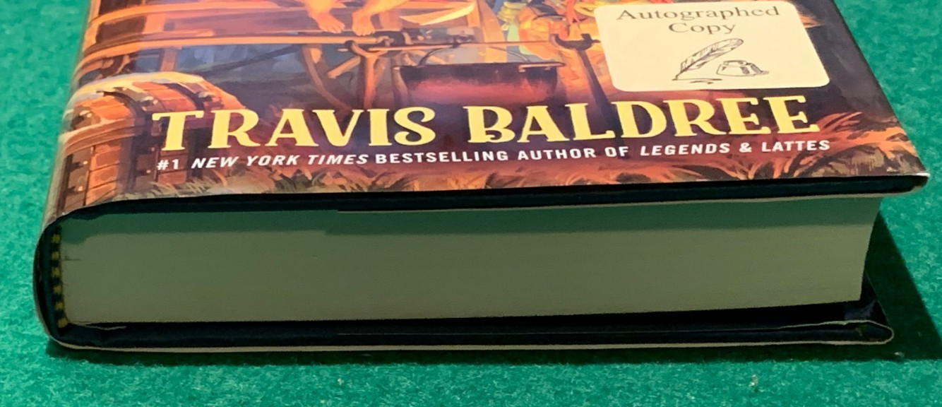 Brigands & Breadknives by Travis Baldree SIGNED 1st/1st HC DJ 2025