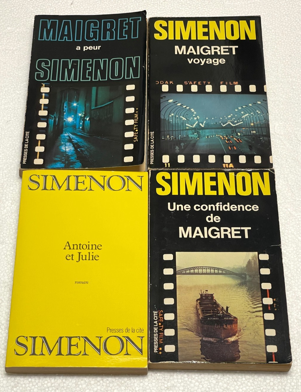 40 Georges Simenon Books Mostly Maigret with 8 in French / Paperback / 1 Dupe