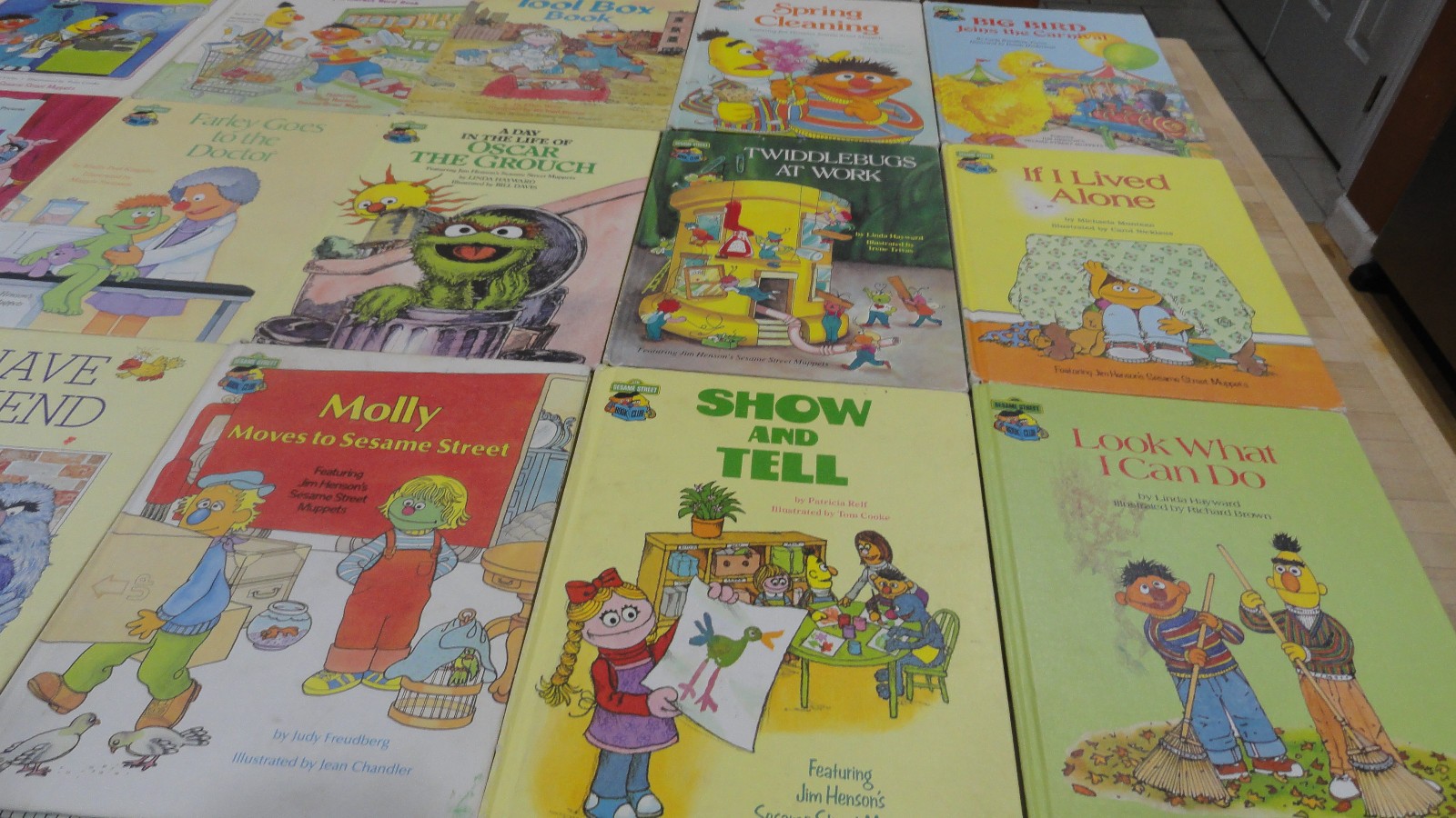 Sesame Street Book Club 1980’s Set of 26 Books See Below for Titles & Condition