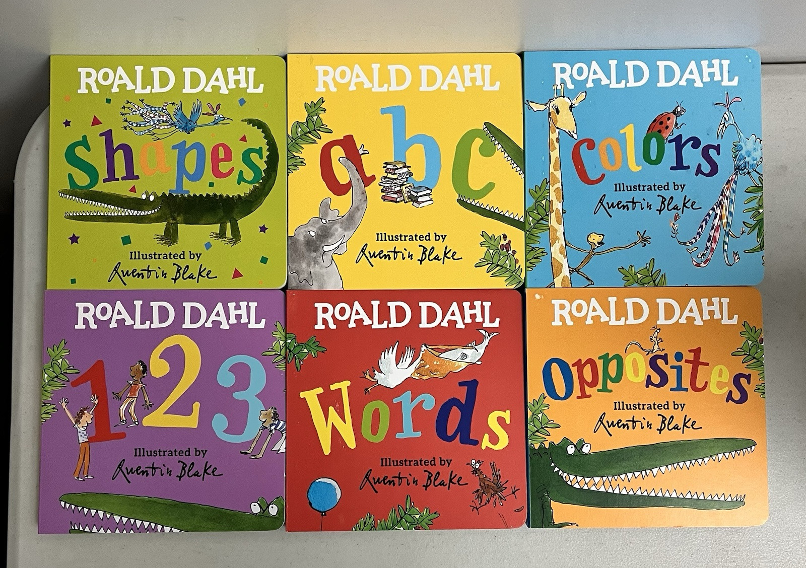 Roald Dahl’s Little Library by Roald Dahl 6 Board Books NEW