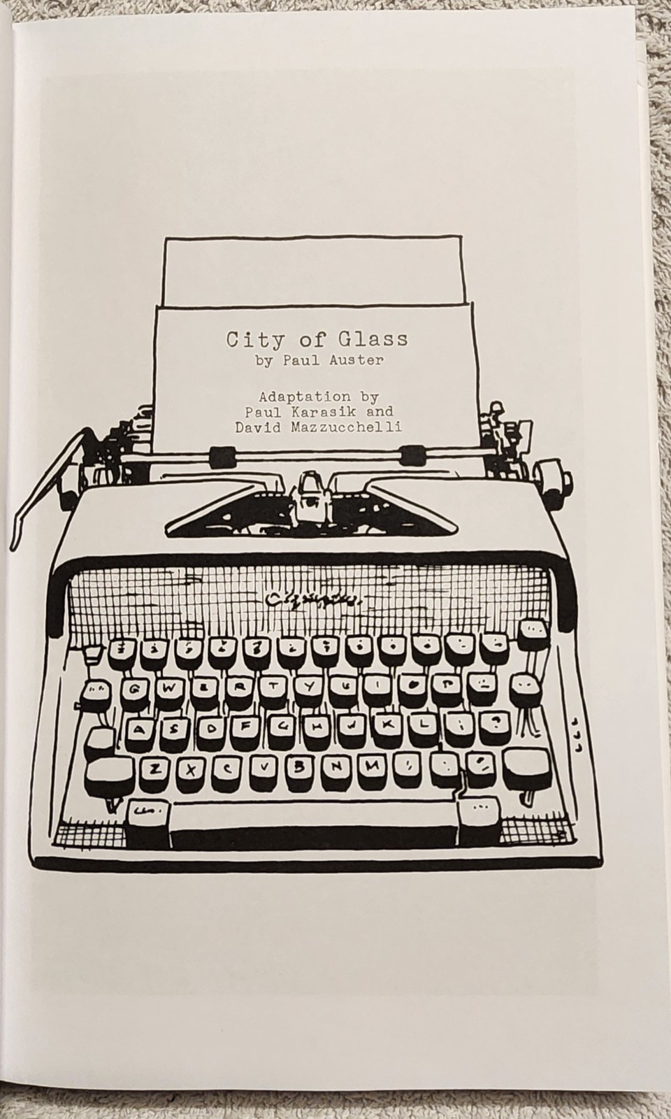 Paul Auster The New York Trilogy CITY OF GLASS Ghosts LOCKED ROOM Graphic Novel
