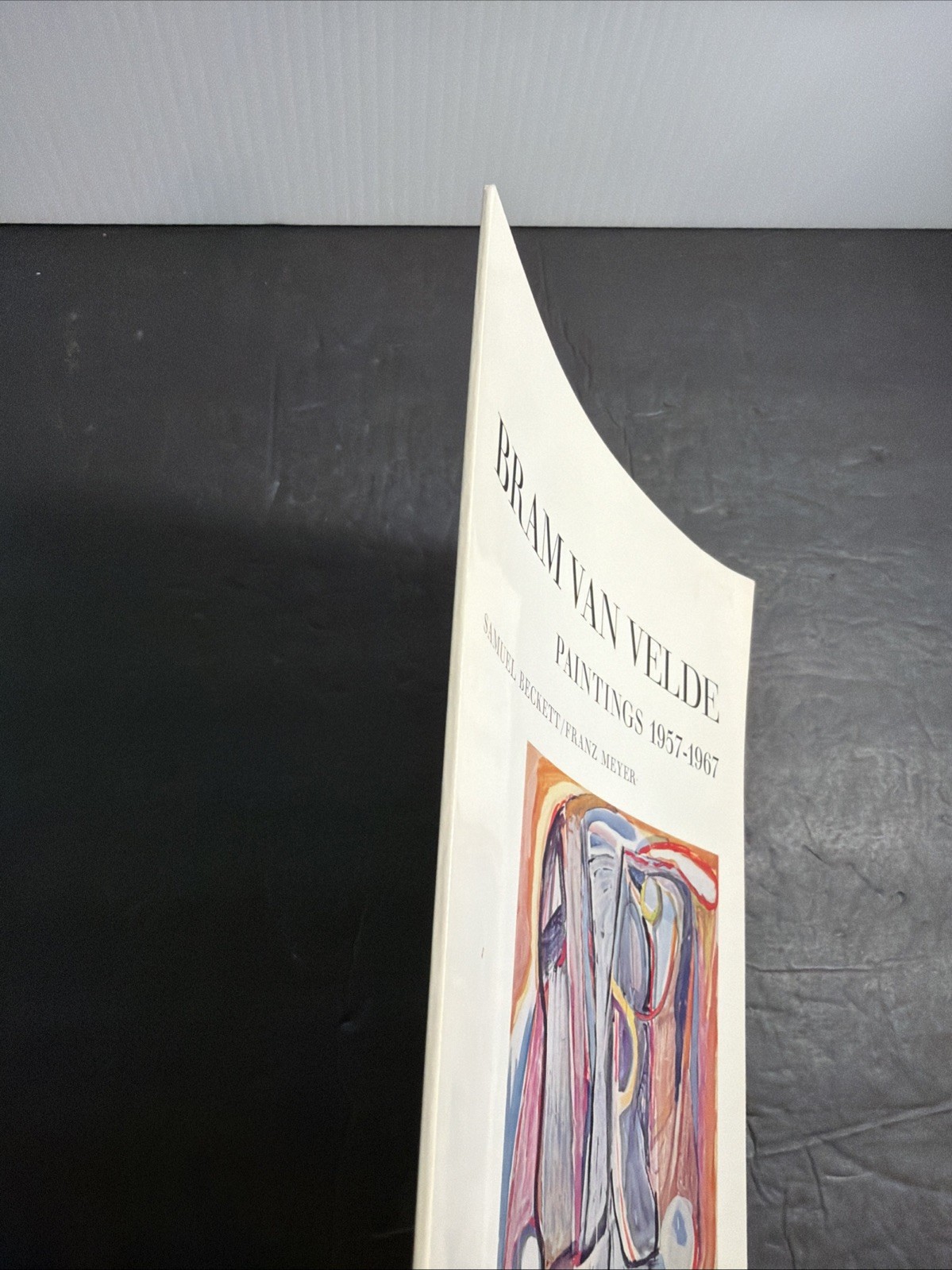 Art: Bram Van Velde Paintings 1957-1967 Samuel Breckett Paperback 1968