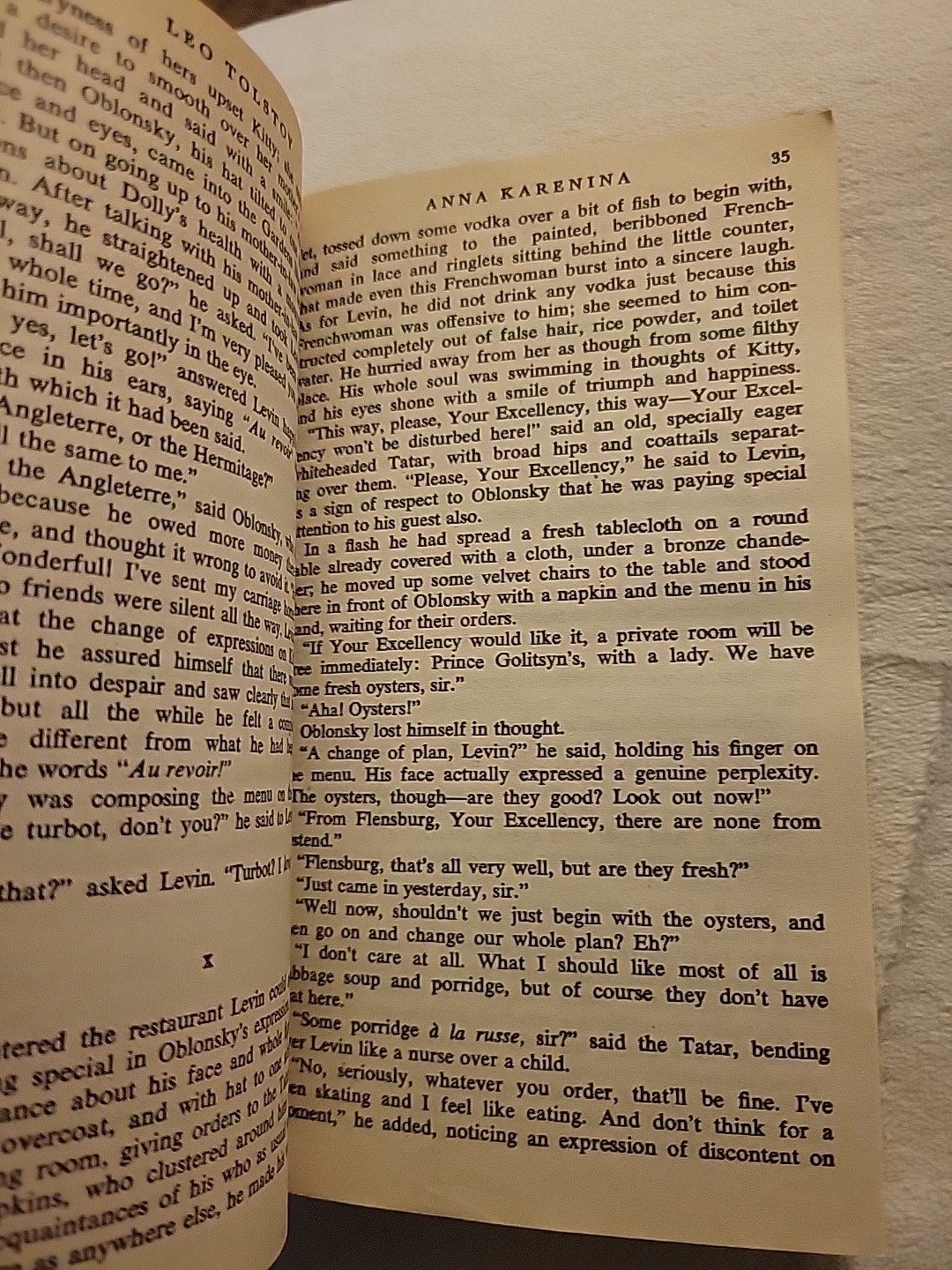 Anna Karenina by Leo Tolstoy 1981 Bantam Classic Paperback
