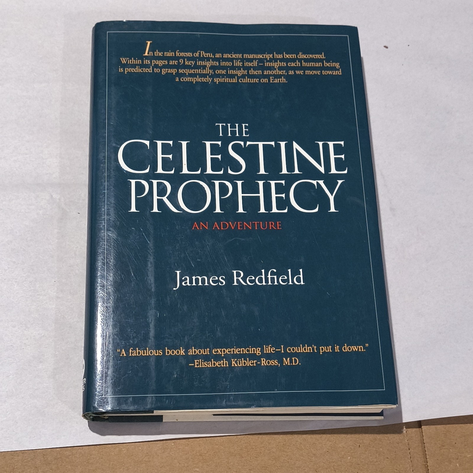 The Celestine Prophecy by James Redfield Paperback Adventure Spirituality Novel