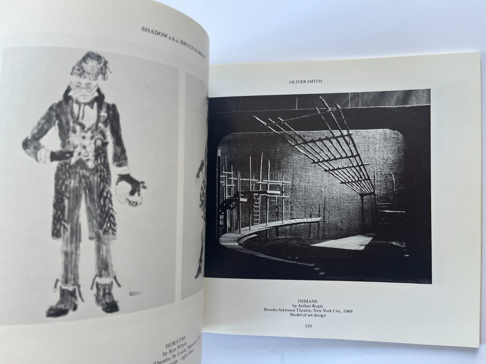 CONTEMPORARY STAGE DESIGN USA 1974 survey catalog 20th century theatre art