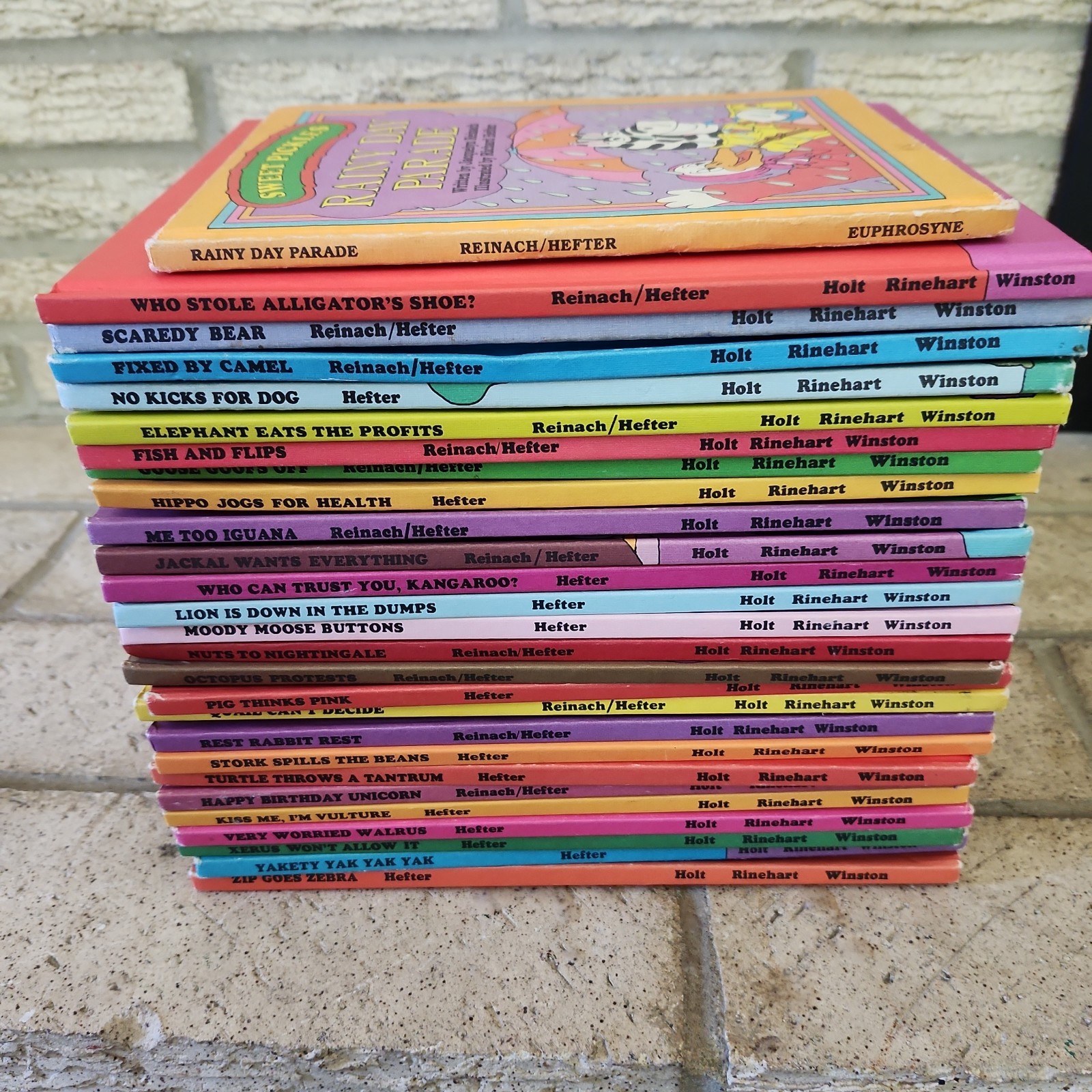 Complete Set 26 + 1 Sweet Pickles Books~A-Z Large size books-9 3/4 by 7 3/4 in