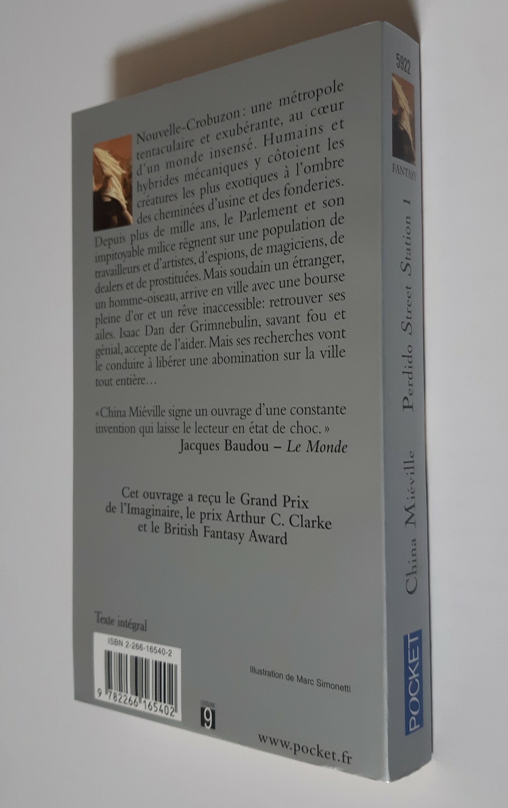 Perdido Street Station, Tome 1 by China Miéville (French) Mass Market Pb 2003)