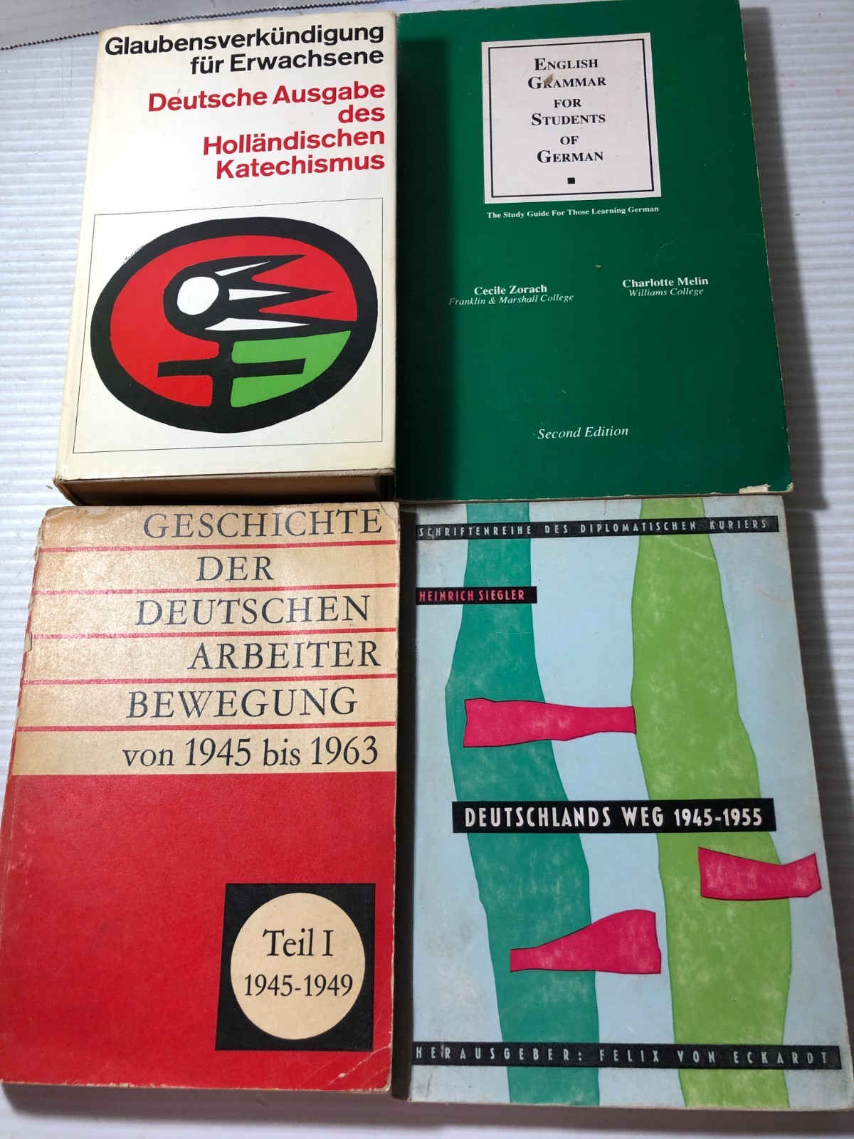 b Vintage lot of 14 books GERMAN Language 1 Hardcover 13 Paperbacks