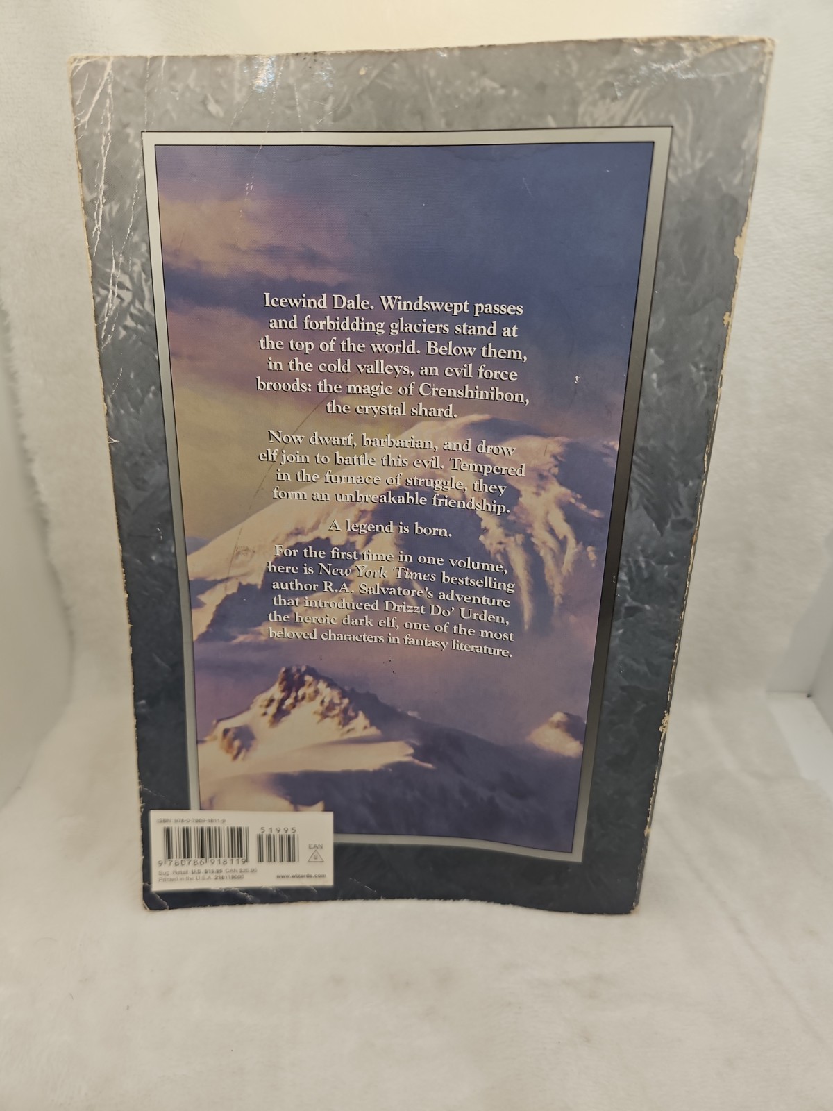 The Icewind Dale Trilogy Collector’s Edition Forgotten Realms R.A. Salvatore PB