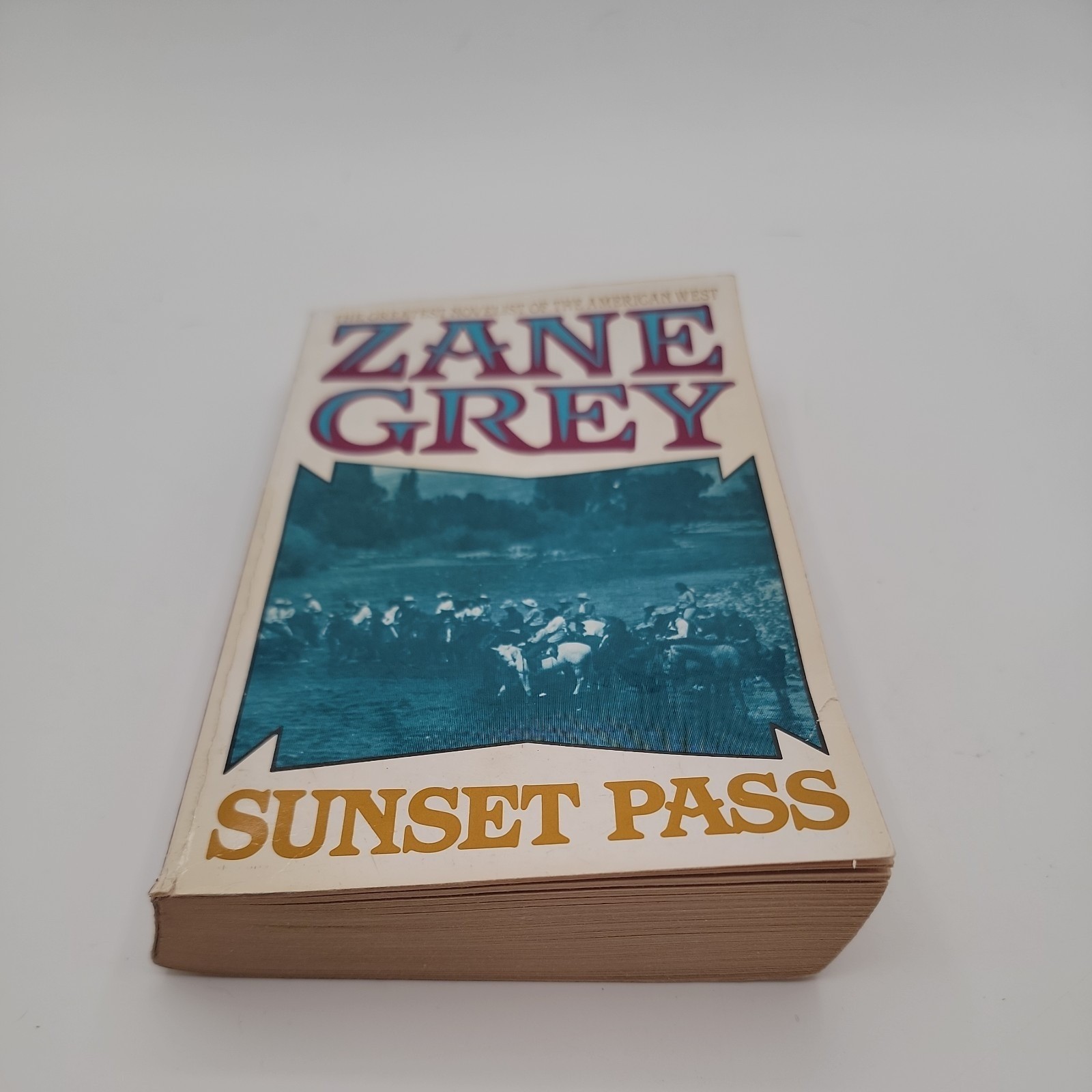 Zane Grey Western Paperback Book Lot of 7 Vintage Frontier Adventure Good