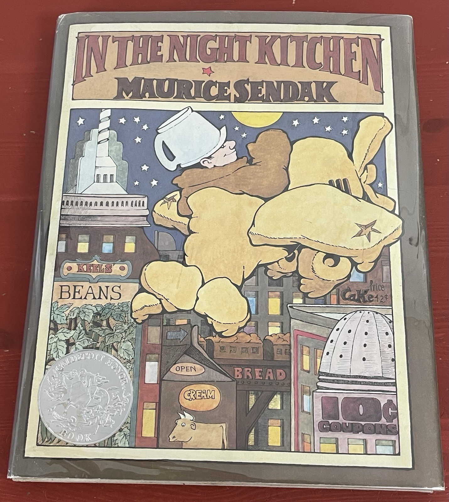 SIGNED In the Night Kitchen by Maurice Sendak Hardcover Dated January 1981