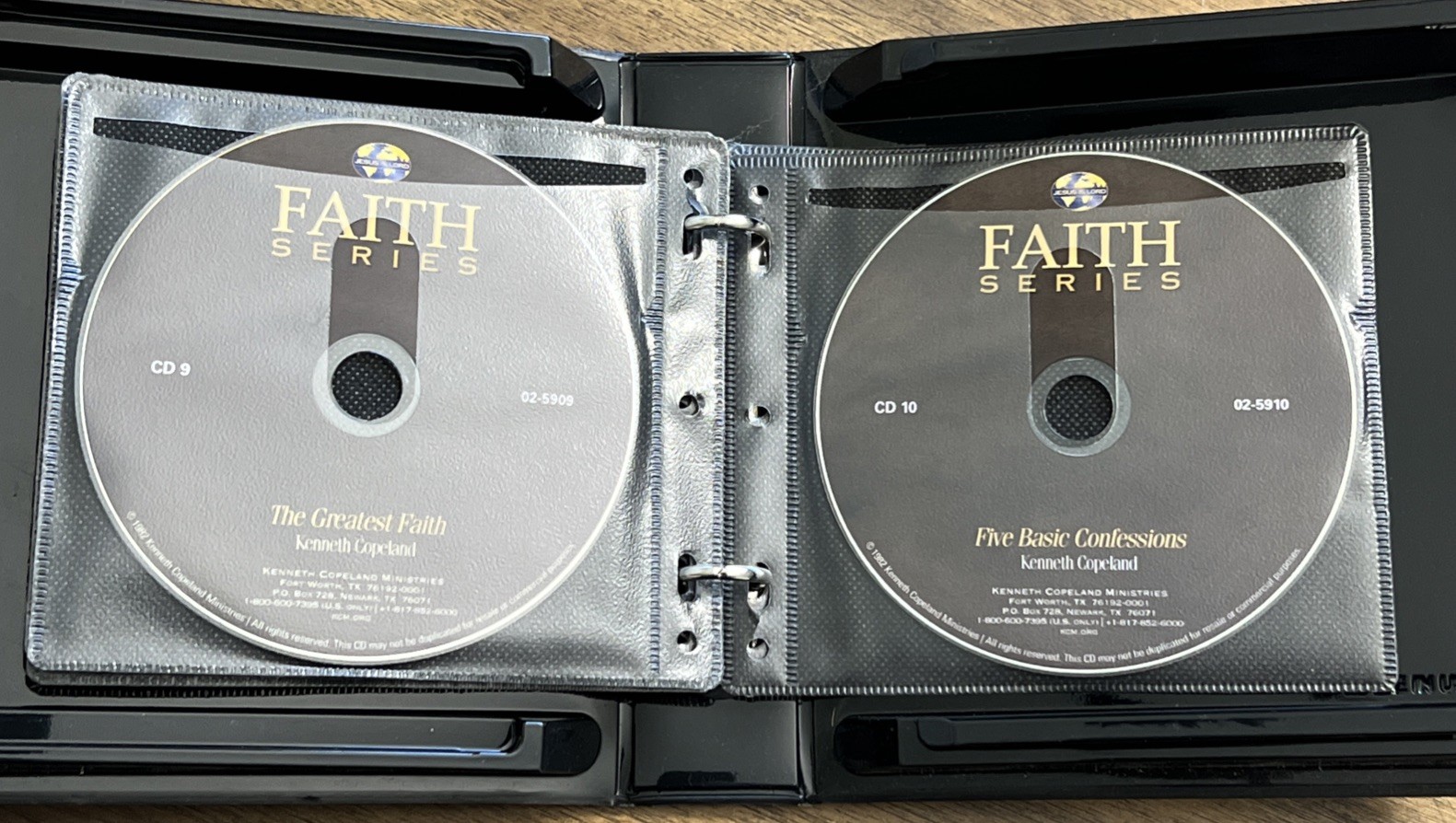 Kenneth Copeland Faith Series – 12 Audio CD Audio Book Foundation Basic Series 4