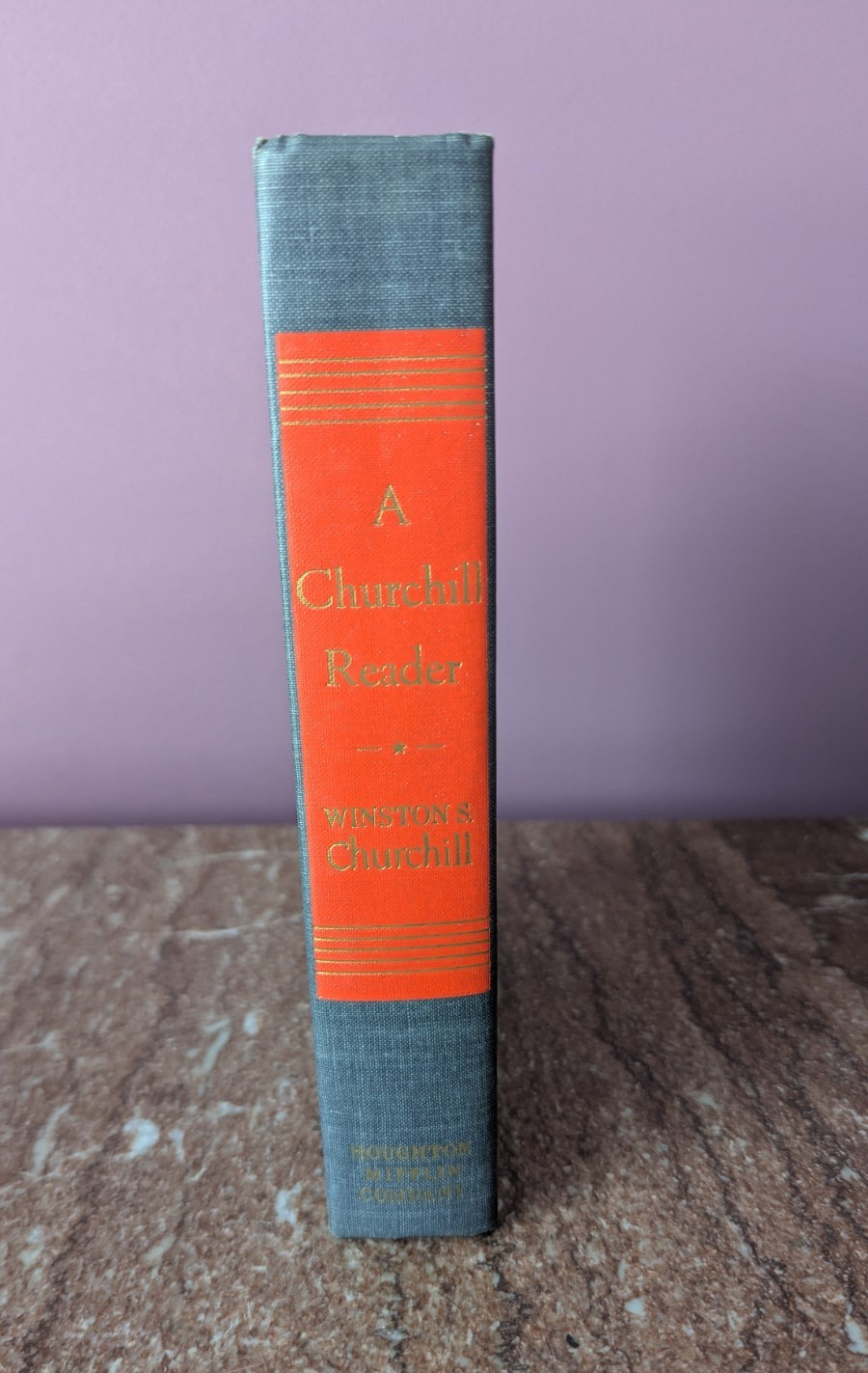 A Churchill Reader by Colin R. Coote & P. D. Bunyan (HC, 1954, Illustrated)