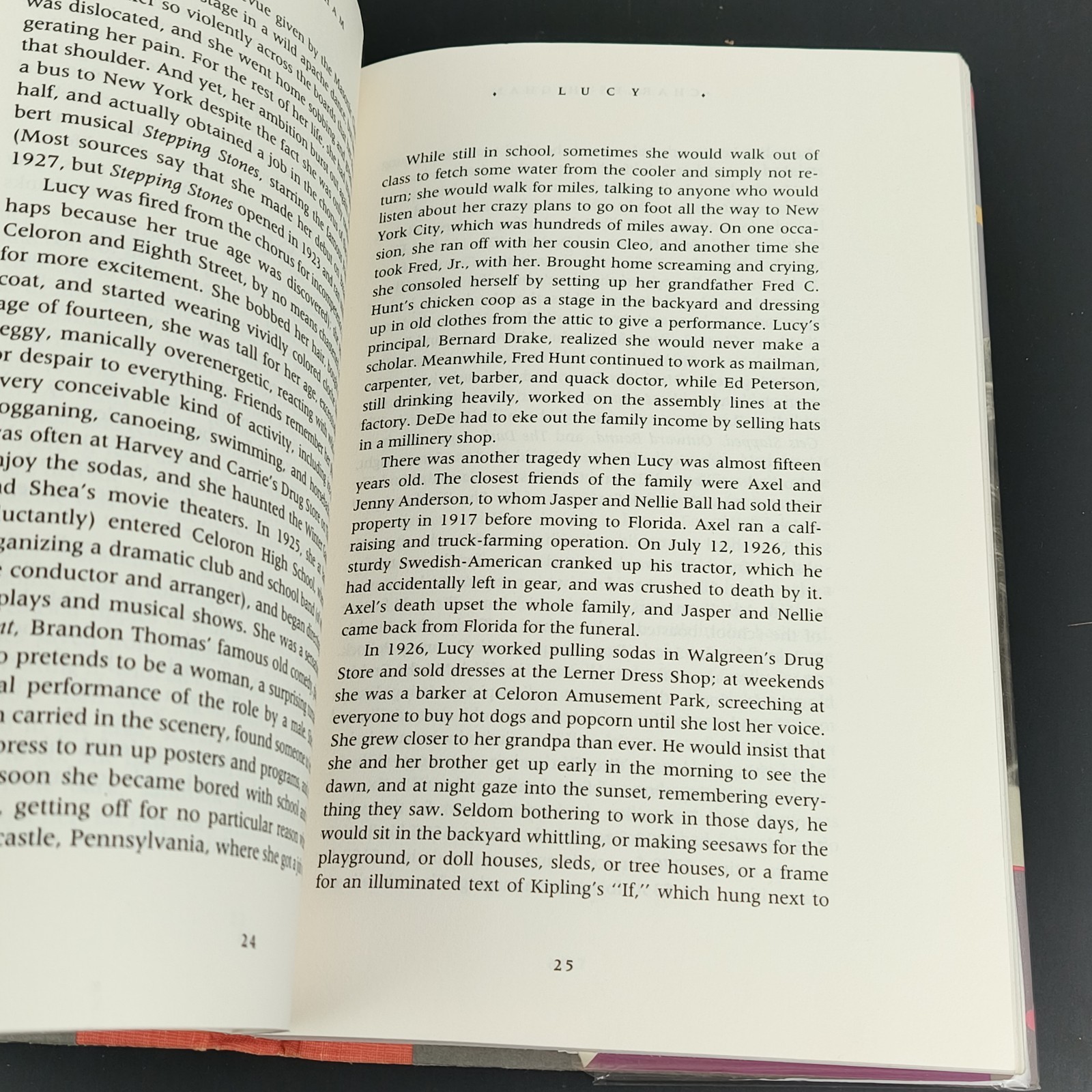 The Life of Lucille Ball by Charles Higham Signed By The Author With Note