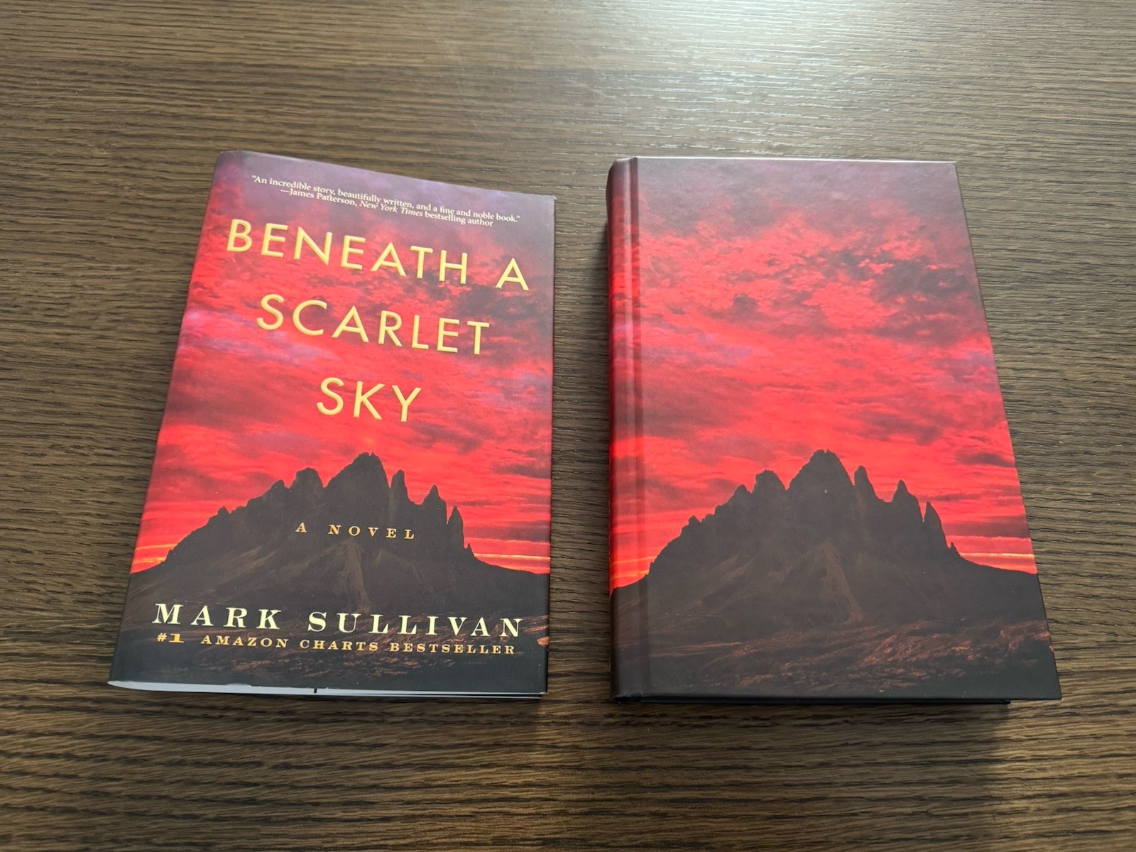 Beneath a Scarlet Sky : A Novel by Mark Sullivan (2018, Hardcover)