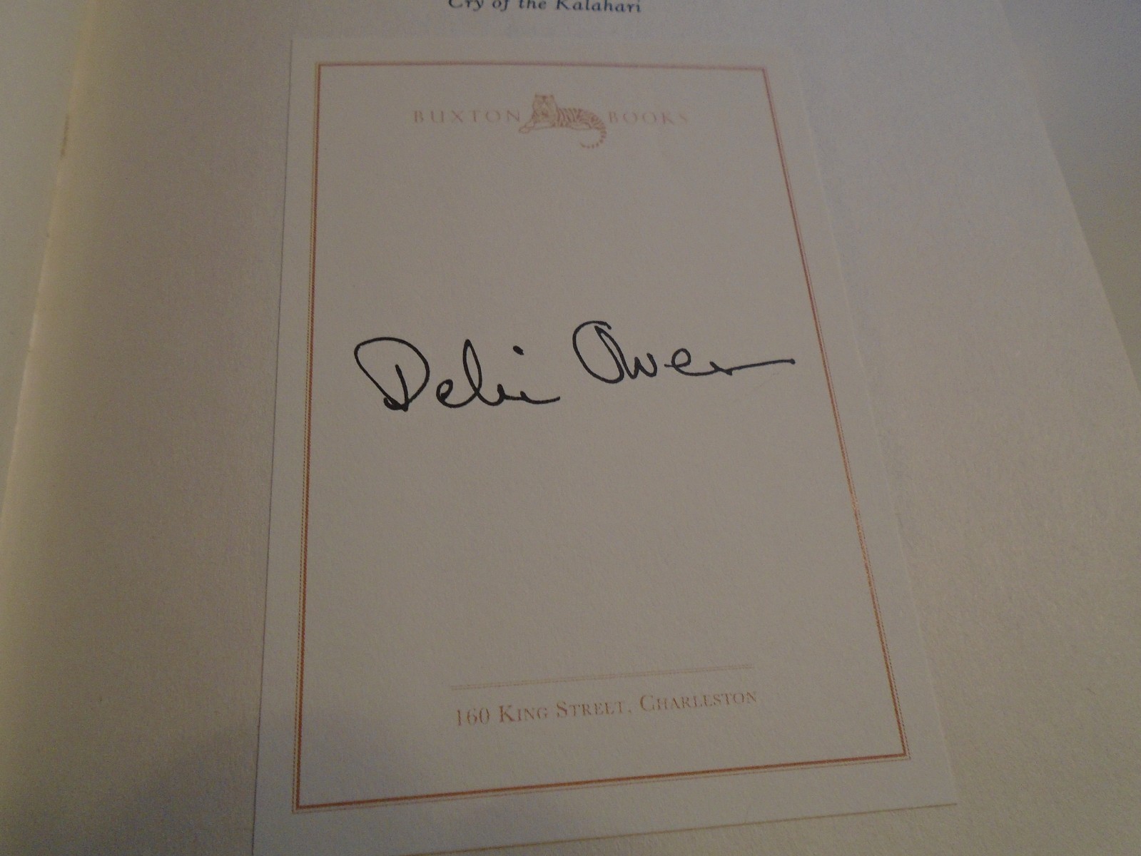 Beautiful SIGNED Copy Of „Where The Crawdads Sing“ By Delia Owens