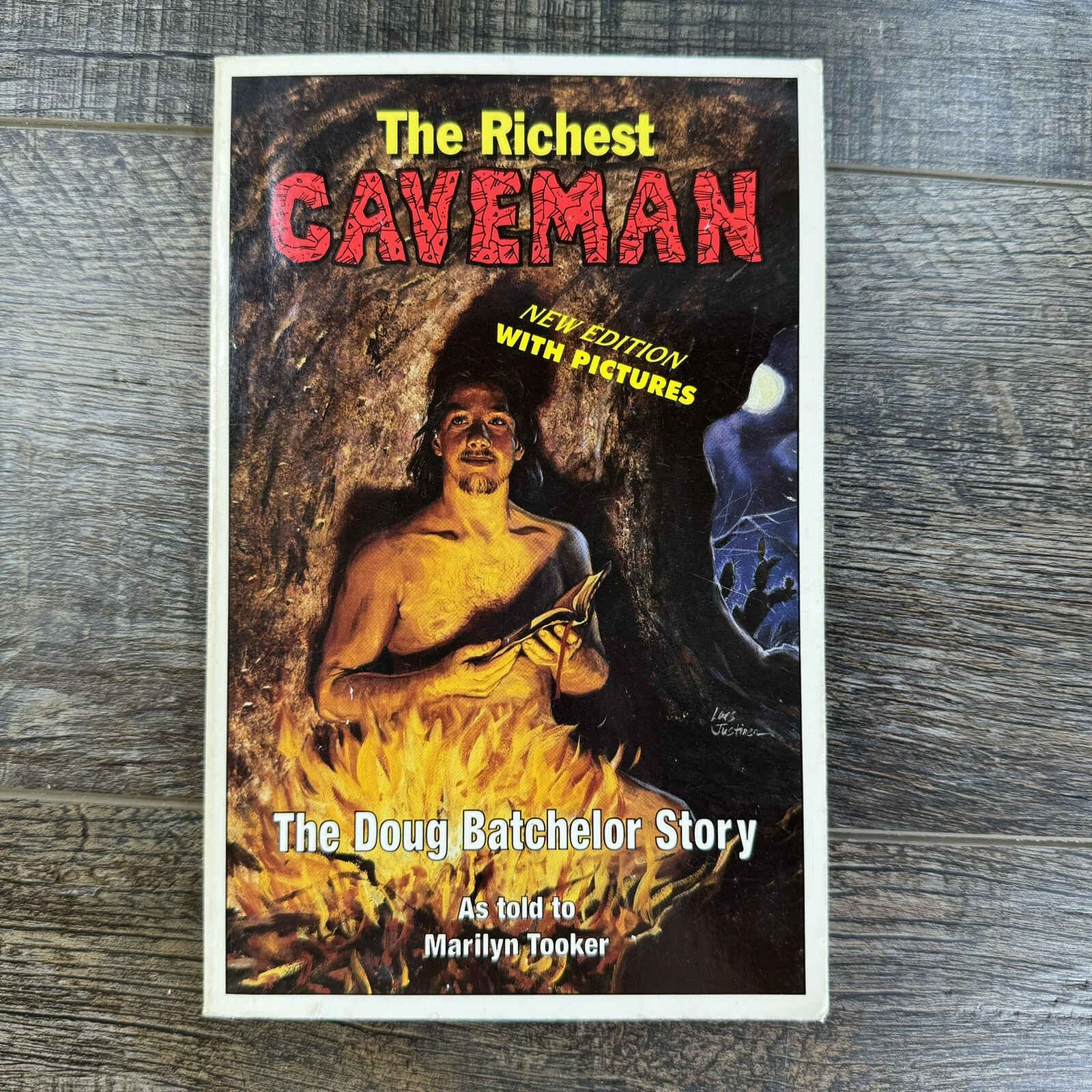 The Richest Caveman by Doug Batchelor 1991 Mountain Ministry New Edtn with Pix
